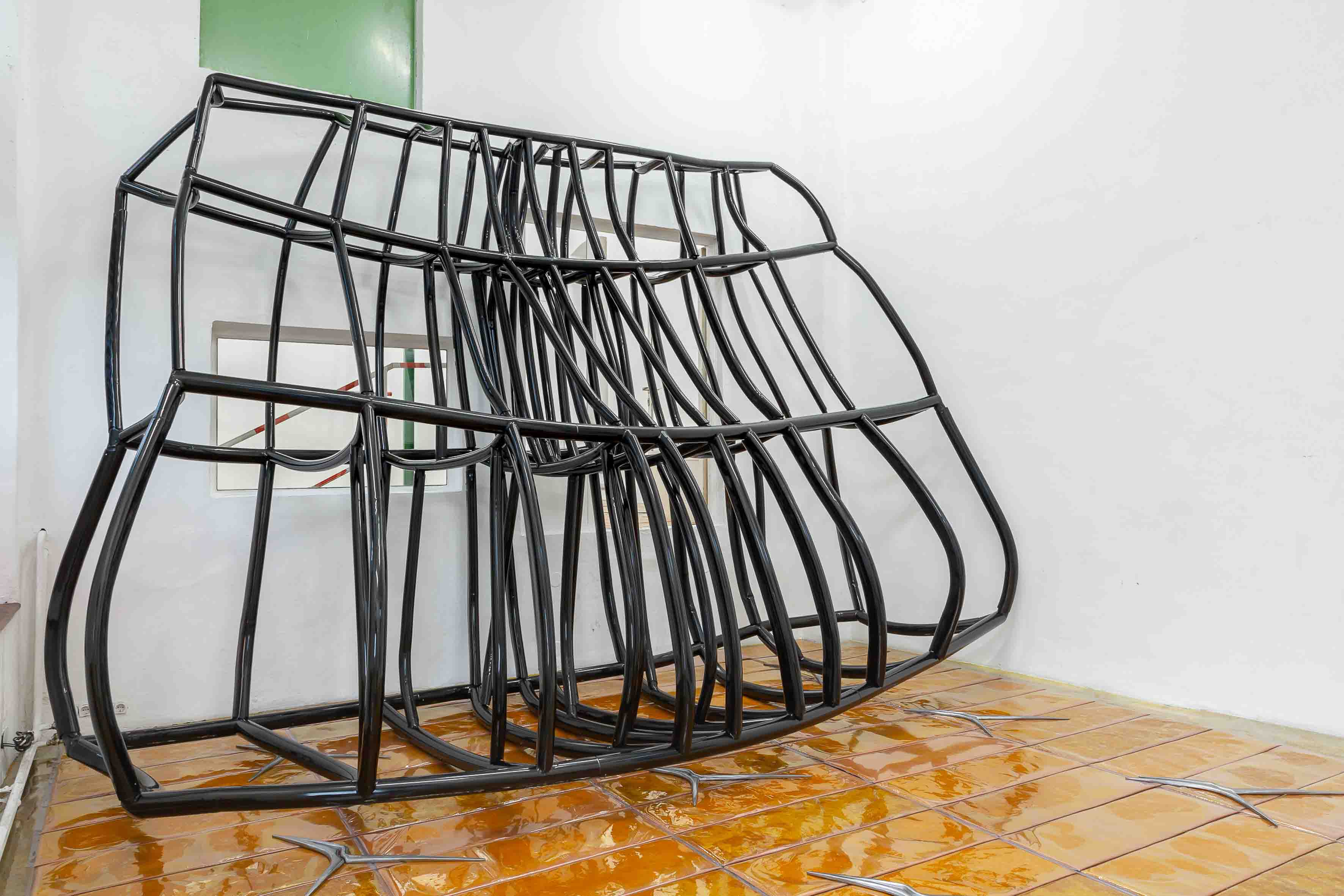 SURGE by ANDREJ ŠKUFCA and NEJA ZORZUT at NEW JÖRG curated by DOMEN OGRAJENŠEK [from 20241025 to 20241122] [Photo: Flavio Palasciano]