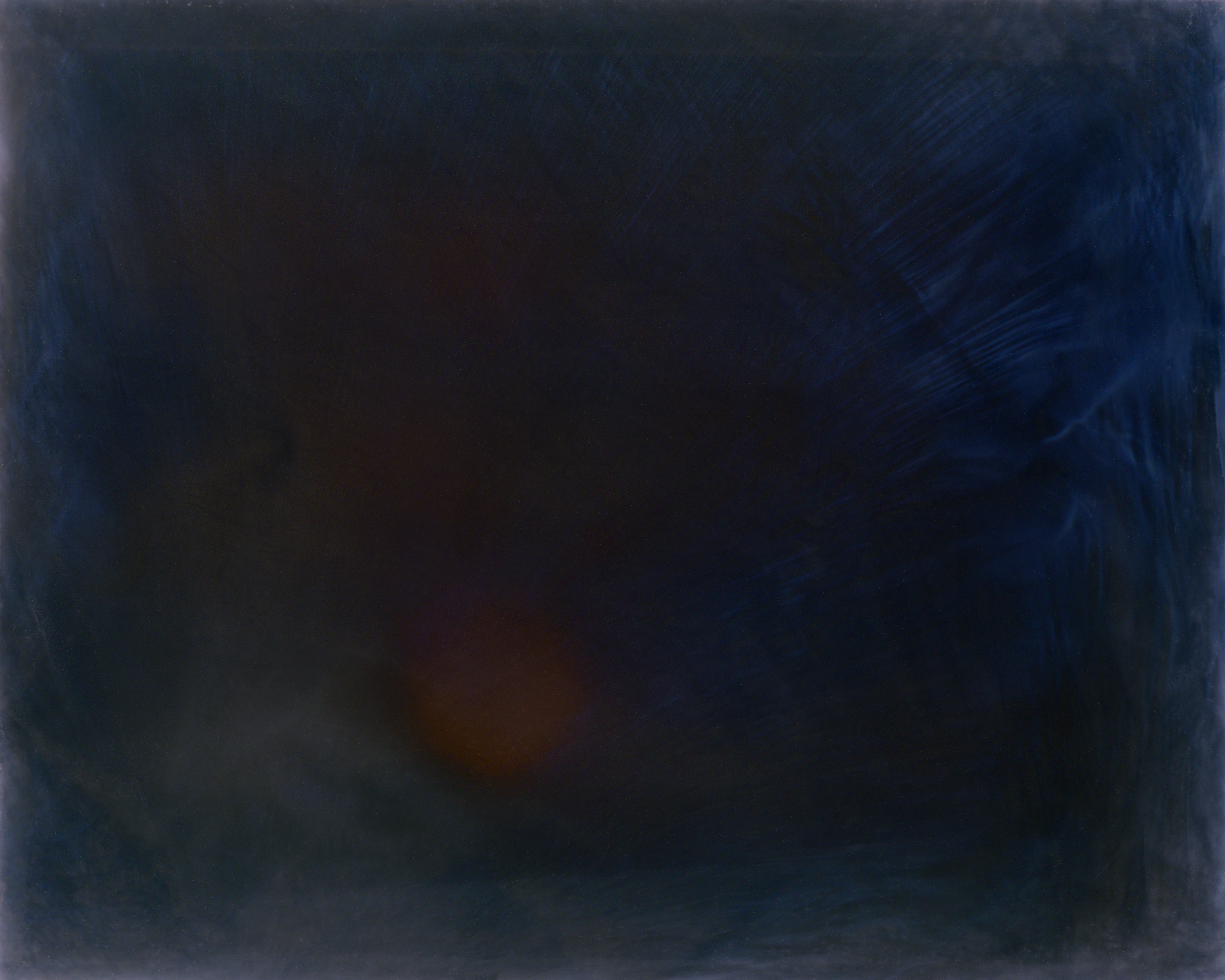 Sunrise 7, 2018. Halochrome toned gelatin silver photograph. 8 x 10"