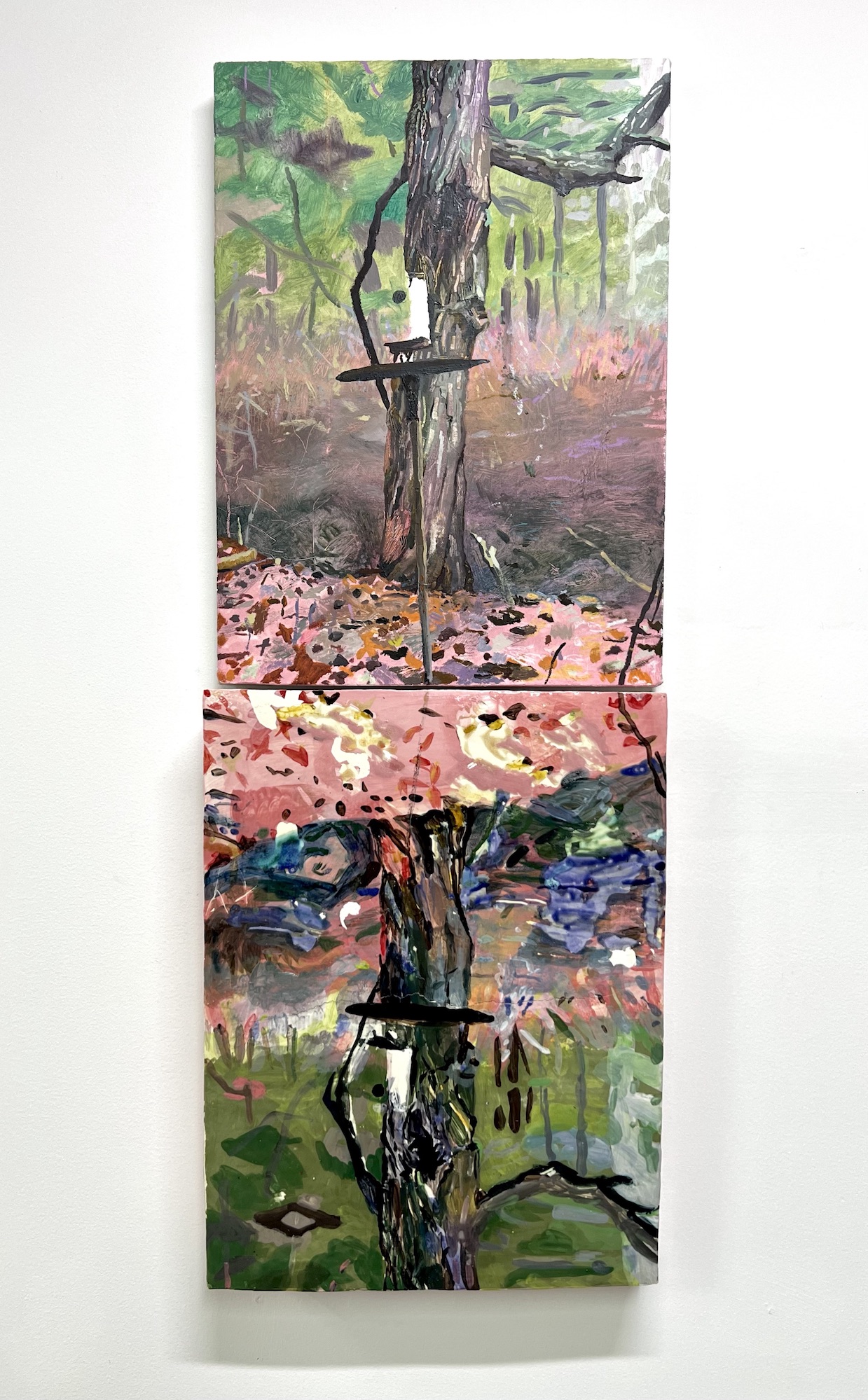 ceramic installed to the wall 