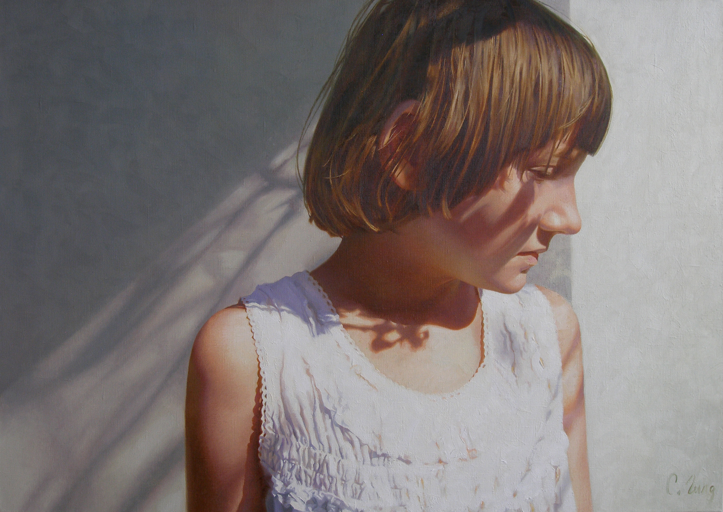  "Light and shadow", 2021, 75 x 105 cm, oil on canvas