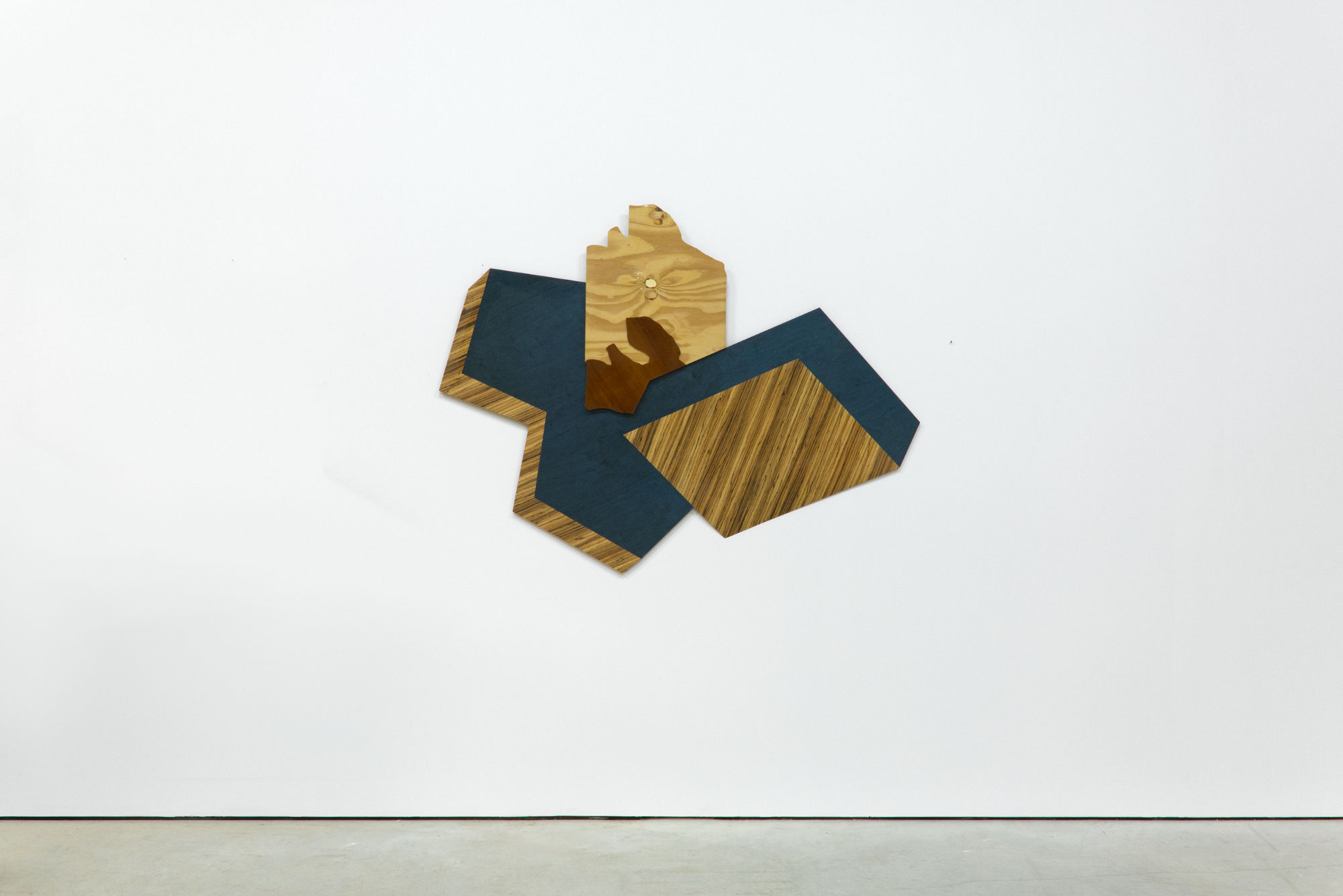 Untitled (Colorply Zebrano), 170 x 130 cm, 2016