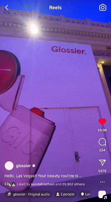 Pre-opening social media posts