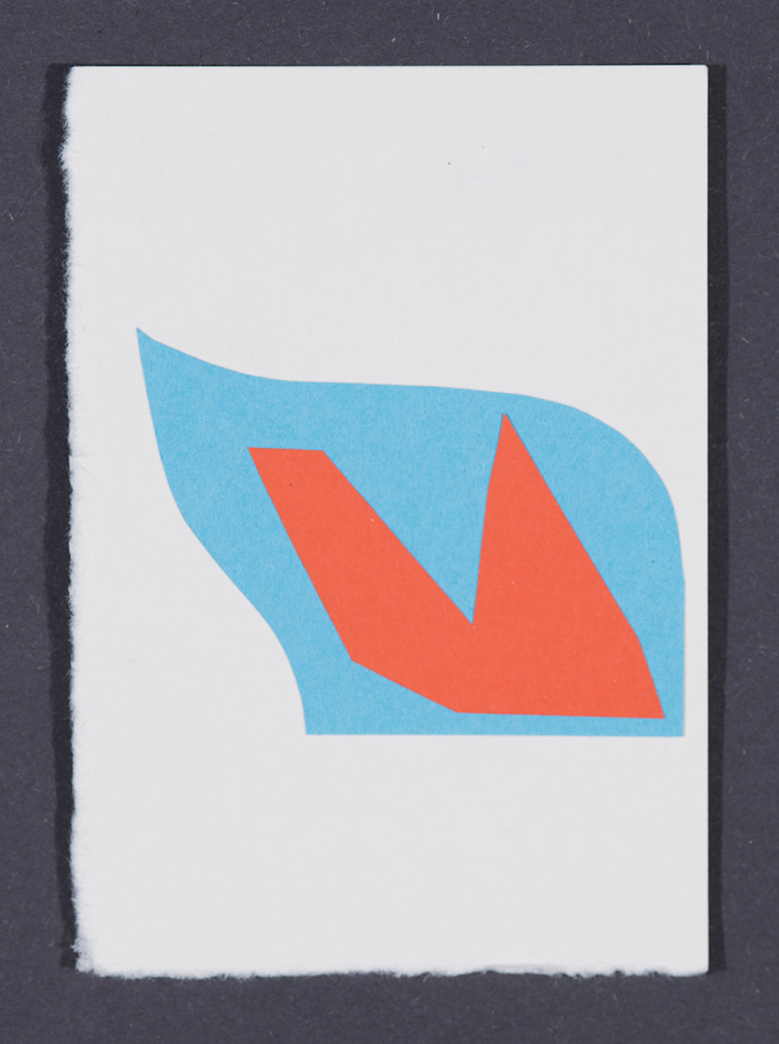 Untitled (2017), Paper Collages, 4 x 4 combinations, each 7 x 10cm