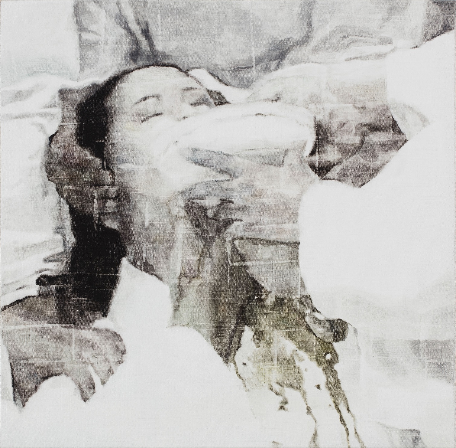 징치 懲治(장희빈)/2016/리넨에 유채/92x91cm(3/3)