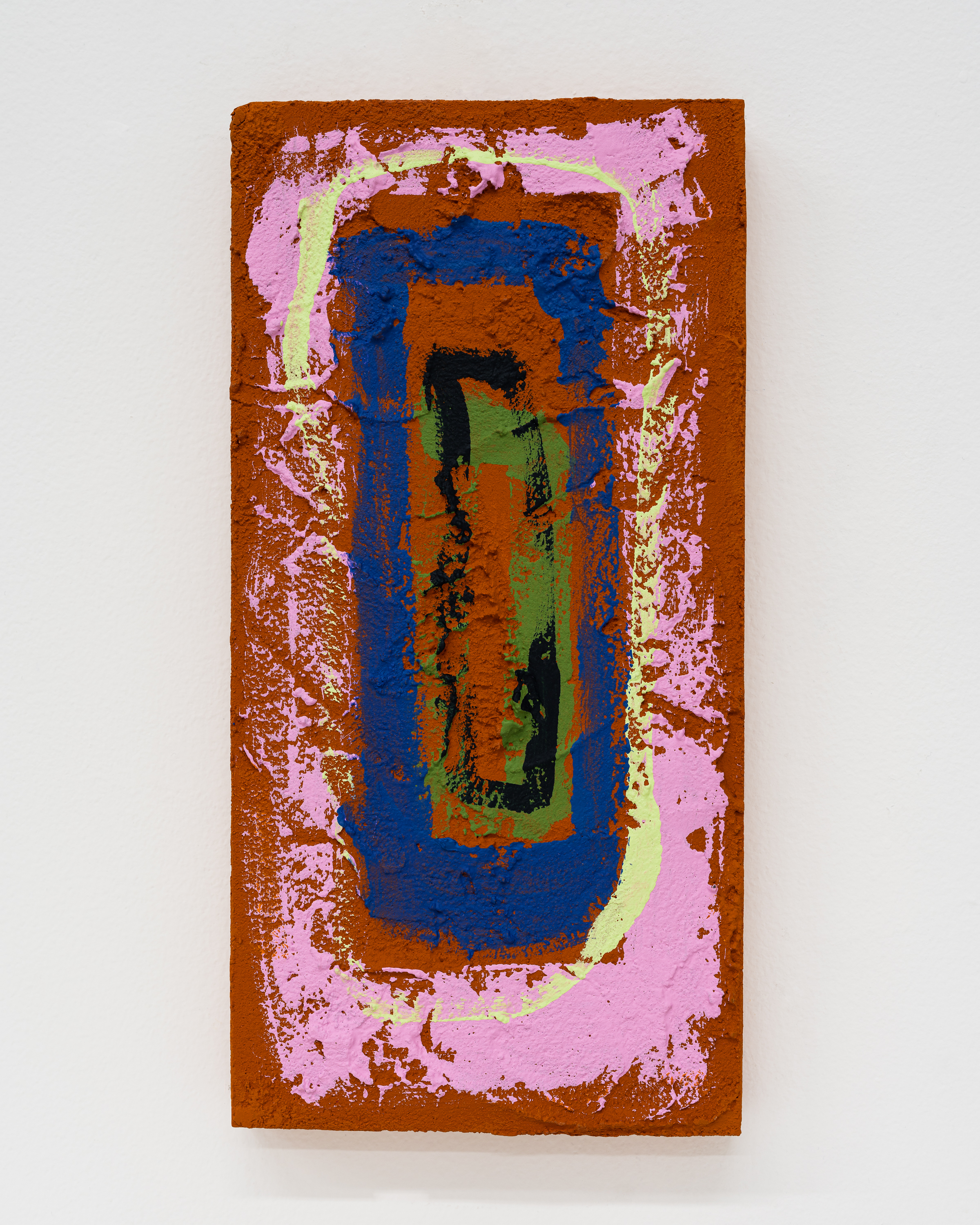 Stucco Painting 72, 202012 x 6 "