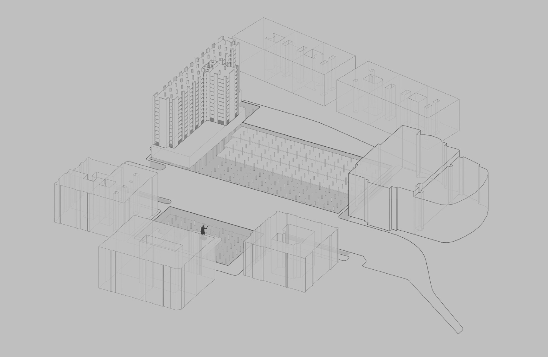 adjacent below ground potentials