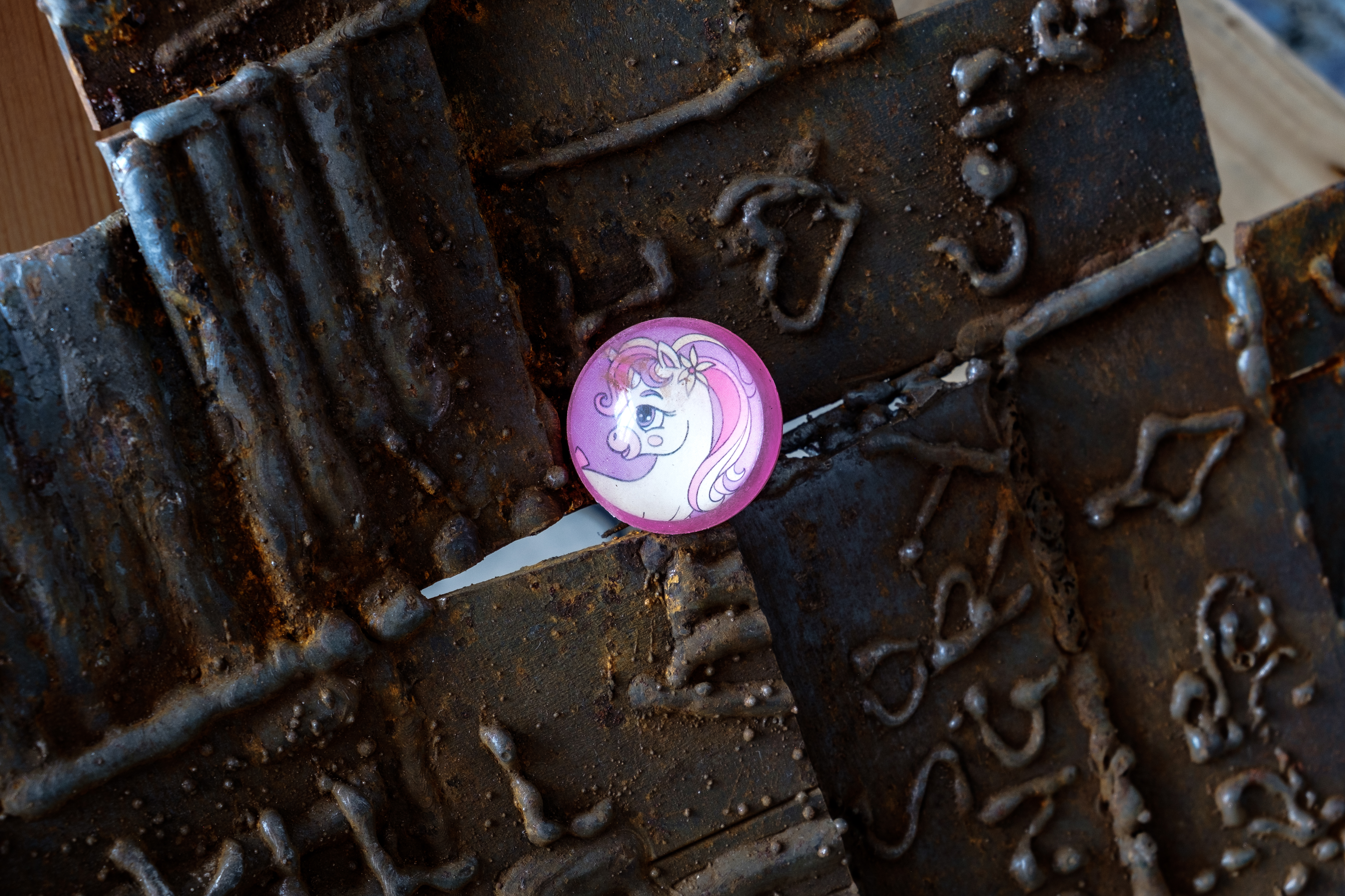 welded steel, bouncy ball 2024