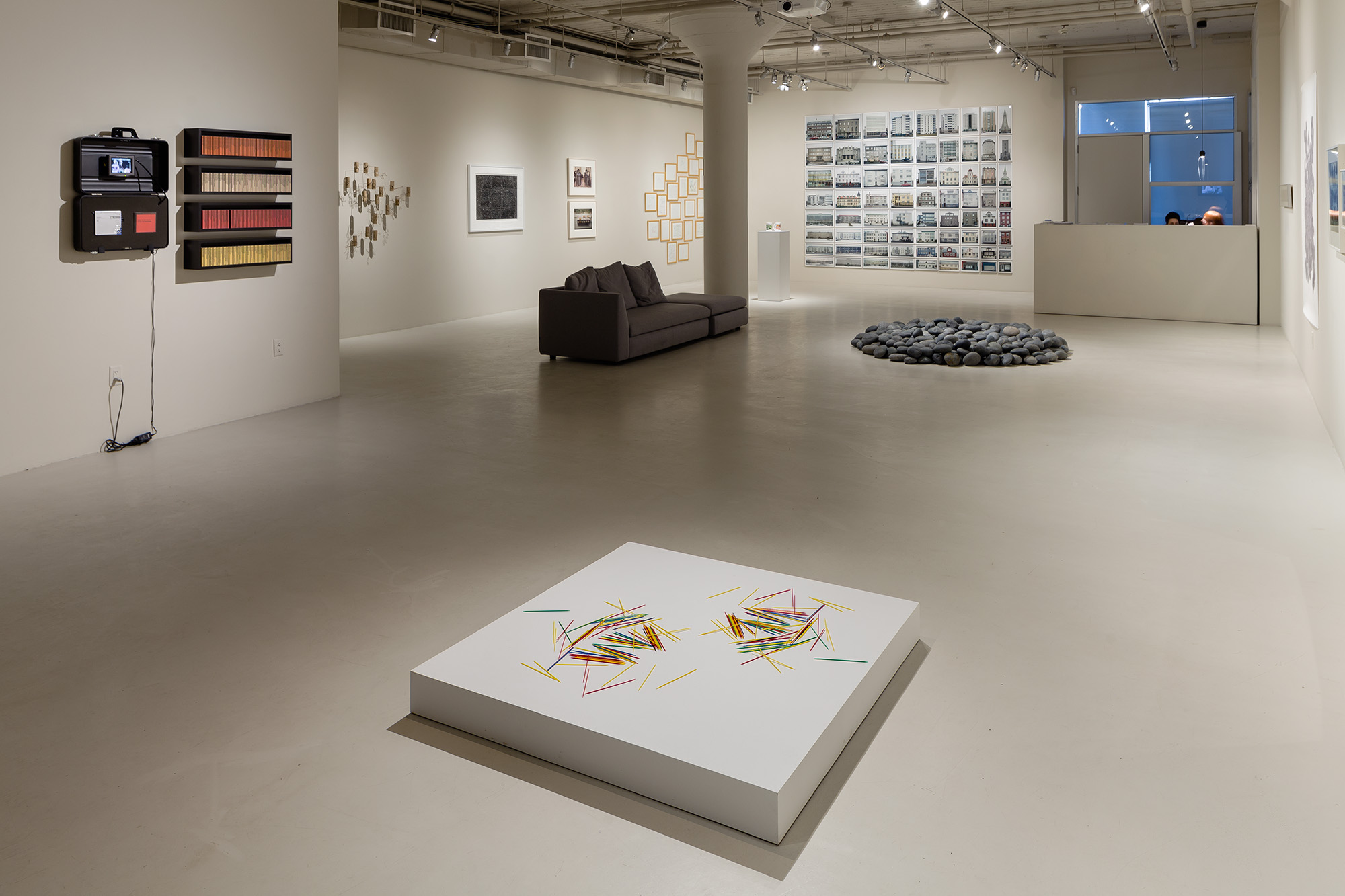 Installation shot, AND curated by Jennifer Dalton (Credit Etienne Frossard).