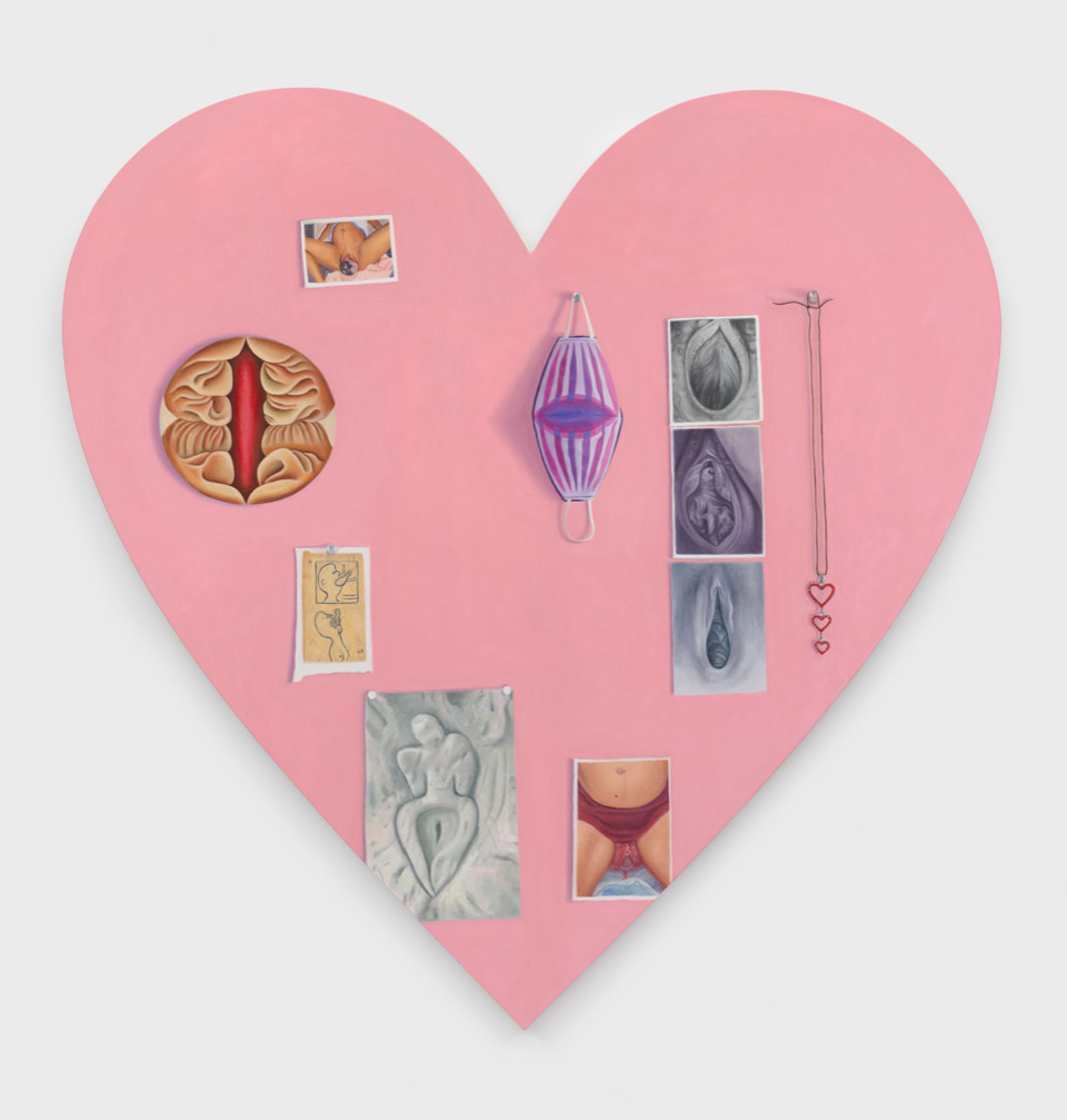Clarity Haynes, Birth Altar, 2020-2021, Oil on canvas 64 x 63 in (162.6 x 160 cm) CH211