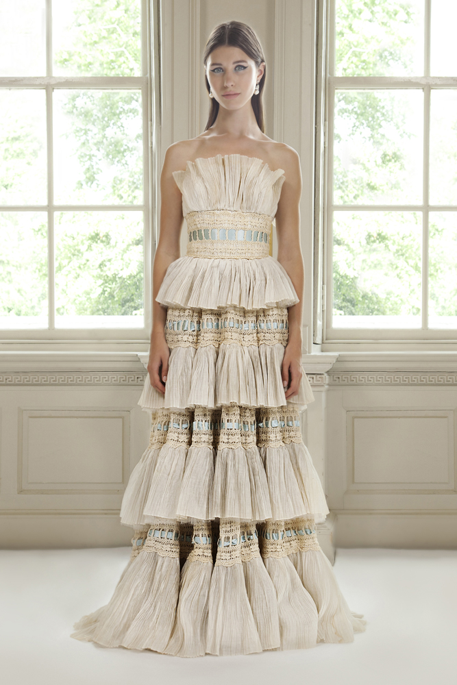 Brown Thomas x Sybil Connolly. Model Joanne Northy