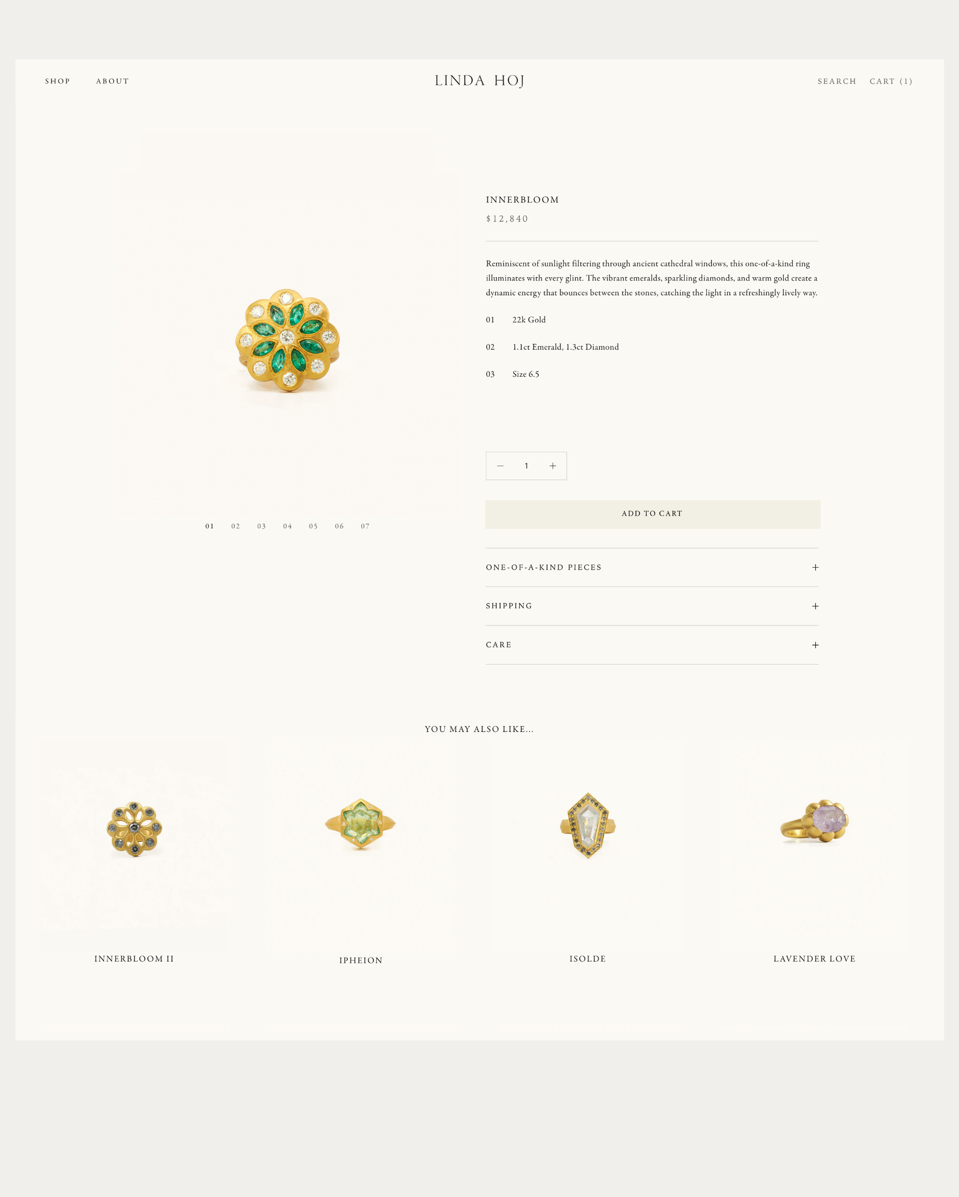10.7 Product Page, Desktop