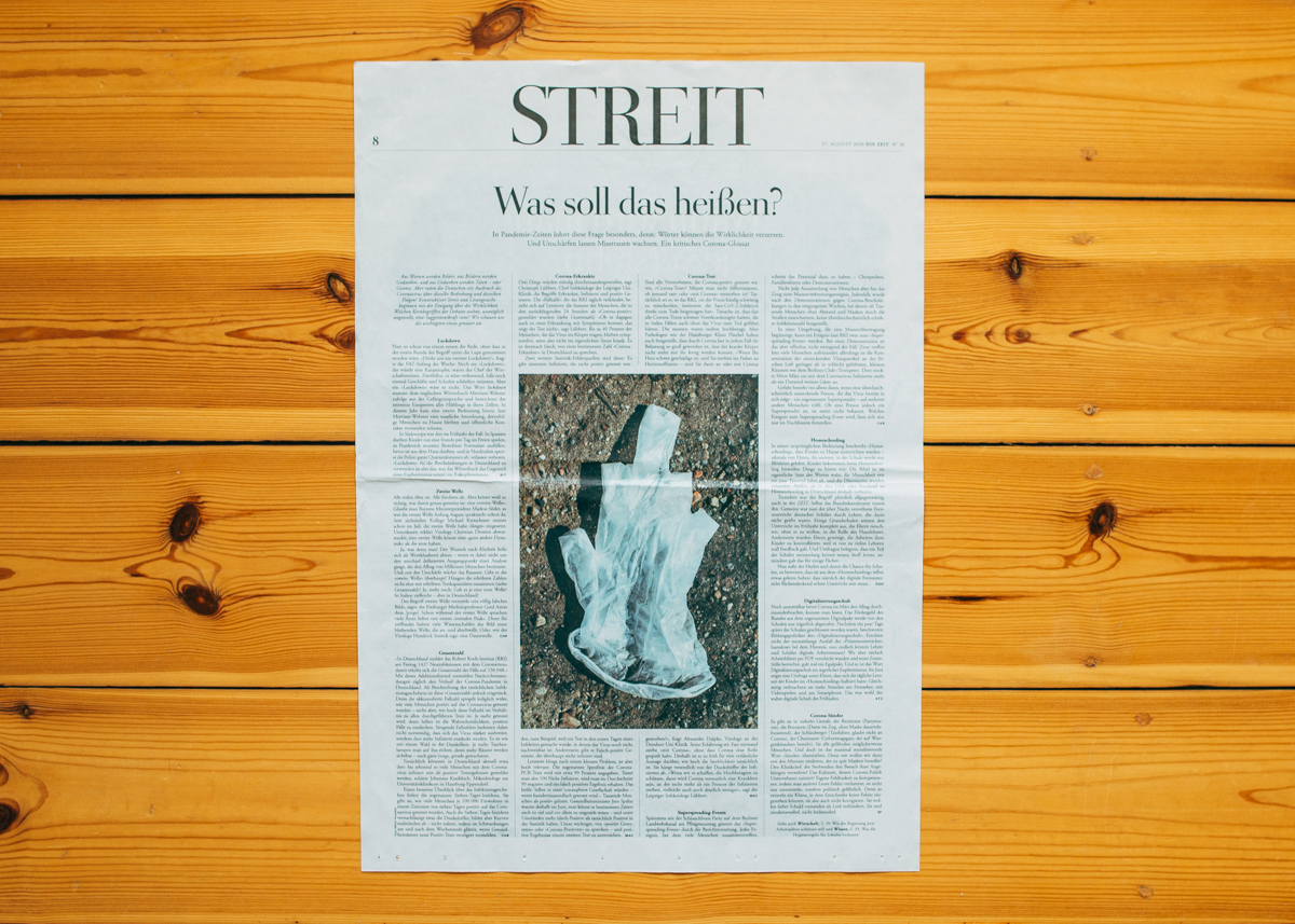 DIE ZEIT / Covid Chronicles / 09/2020