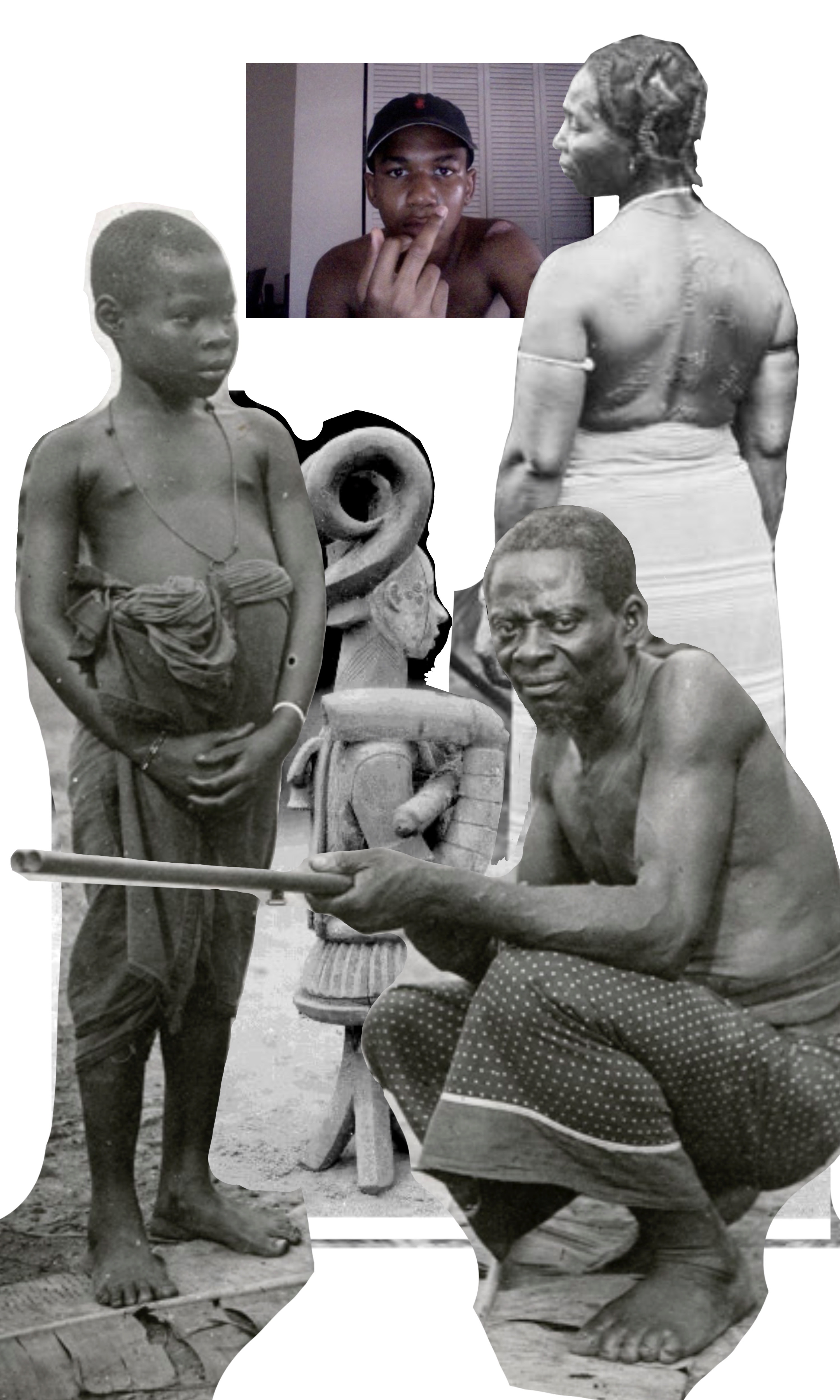 Neighborhood Watch (Collage), 2022. Digital Collage.