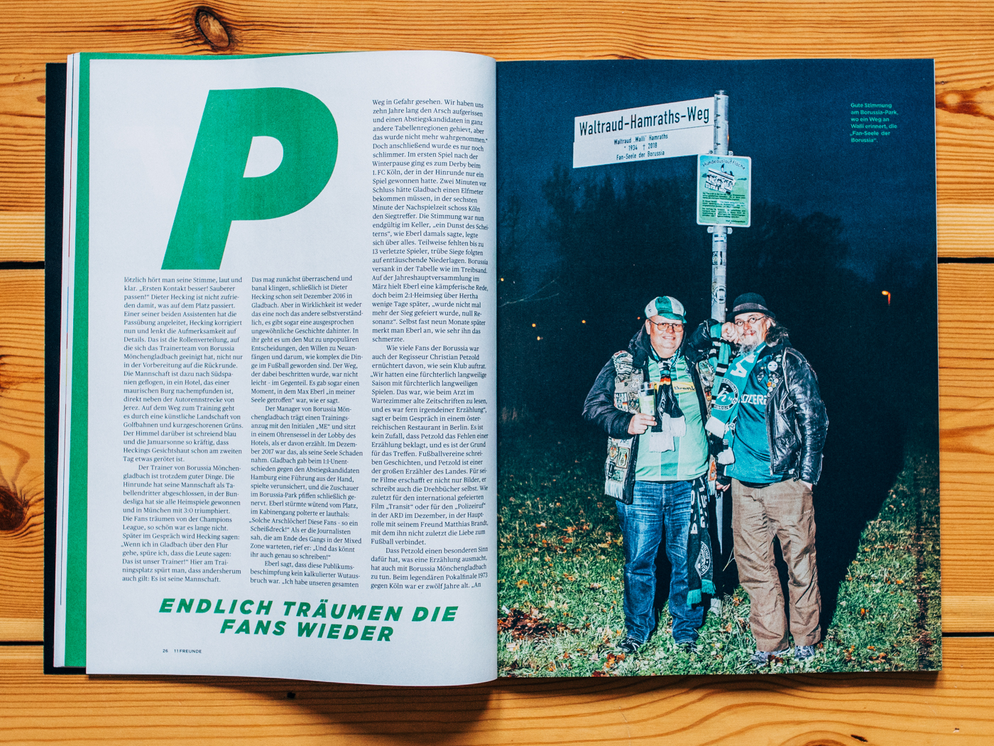 11Freunde #207 / Gladbachs Neustart Titelstory / Januar 2019