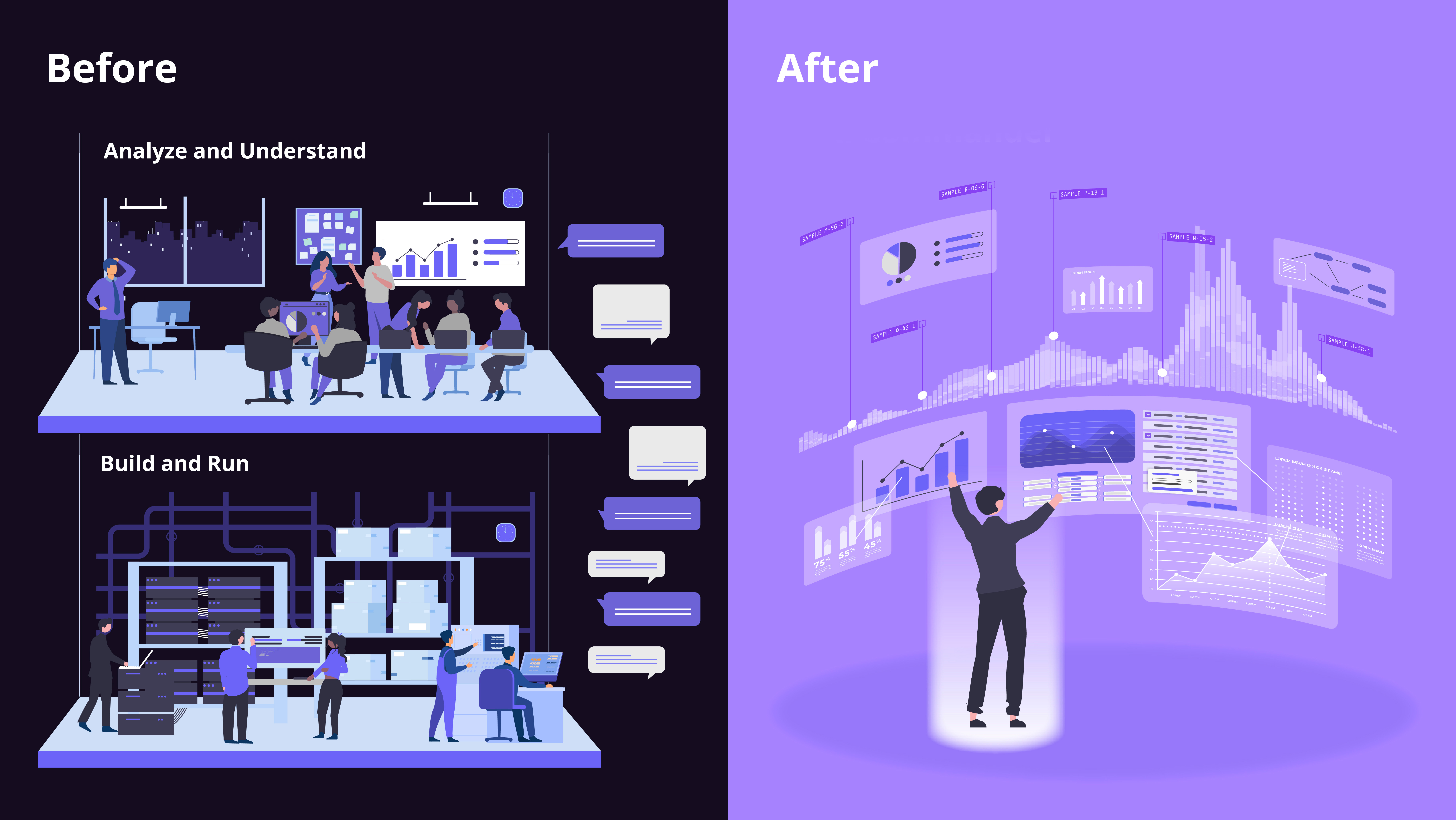 Sildes illustration design Client: speed.io