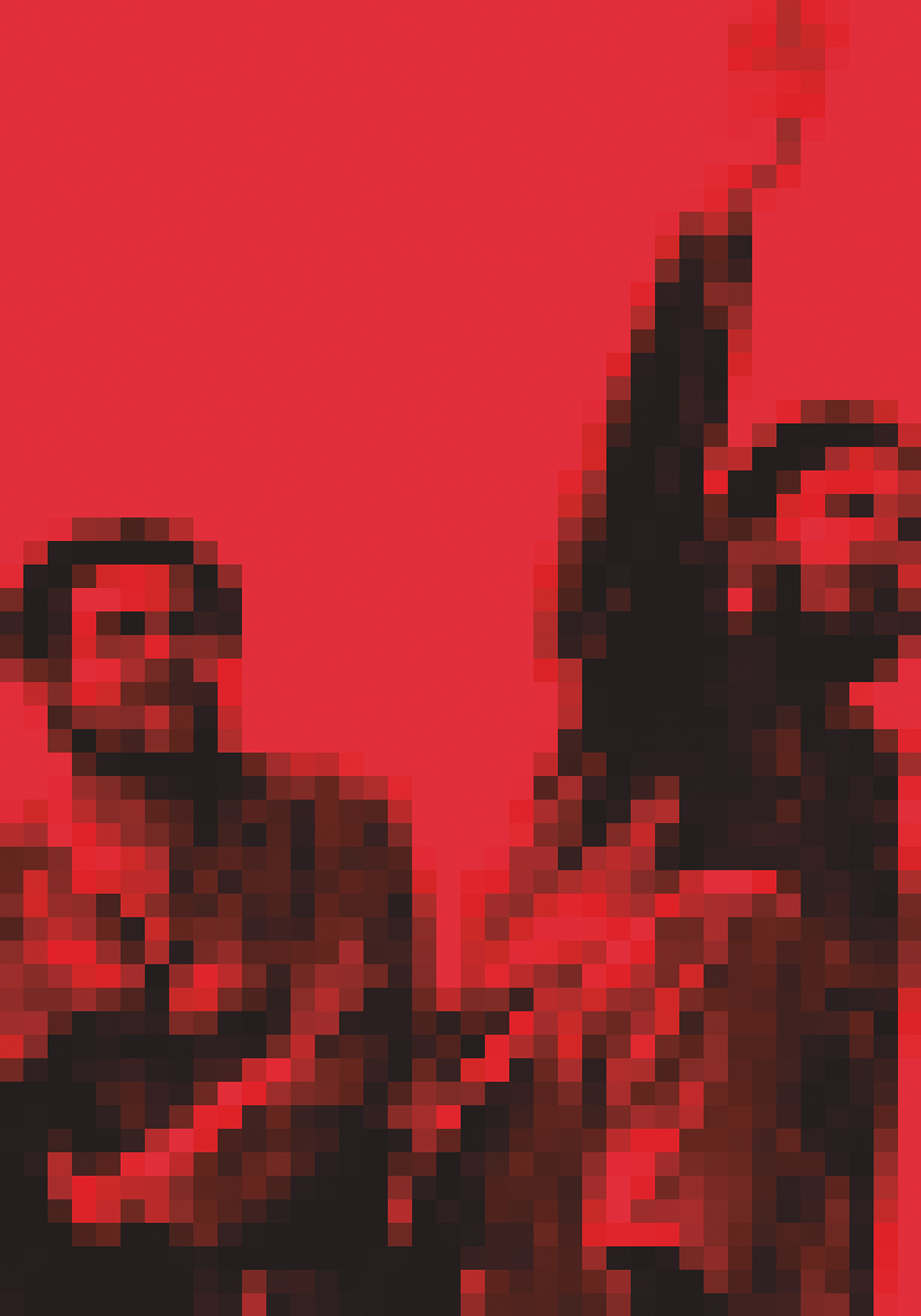 Resolución cubana (Che & Fidel)2024Ink on paper70 x 100 cmconceptual, print