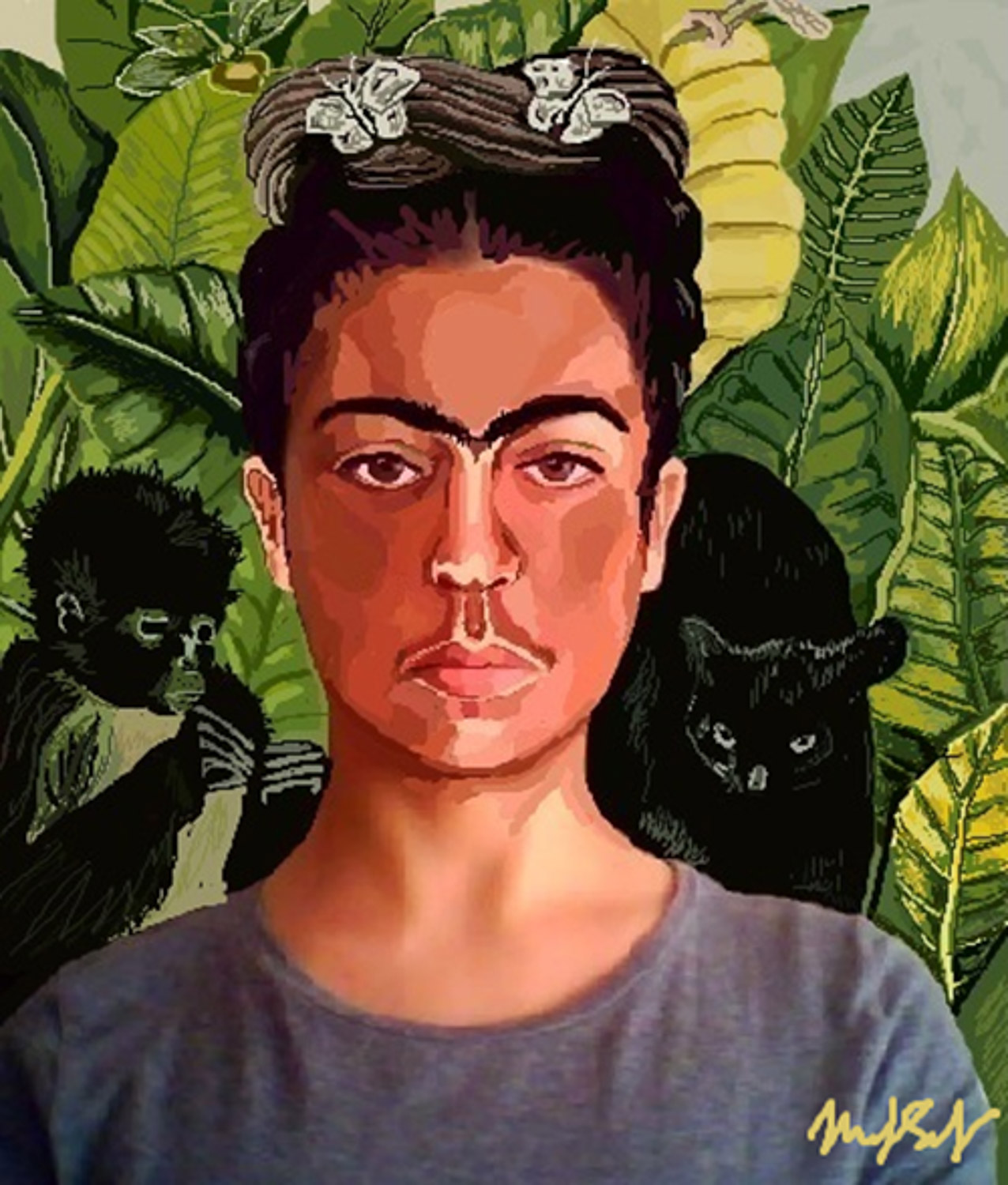 FRIDA KAHLO s/ MAFALDA