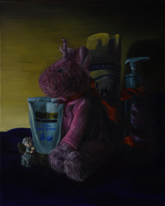 Hands    16 x 20 Inches    Acrylic on Canvas    2017