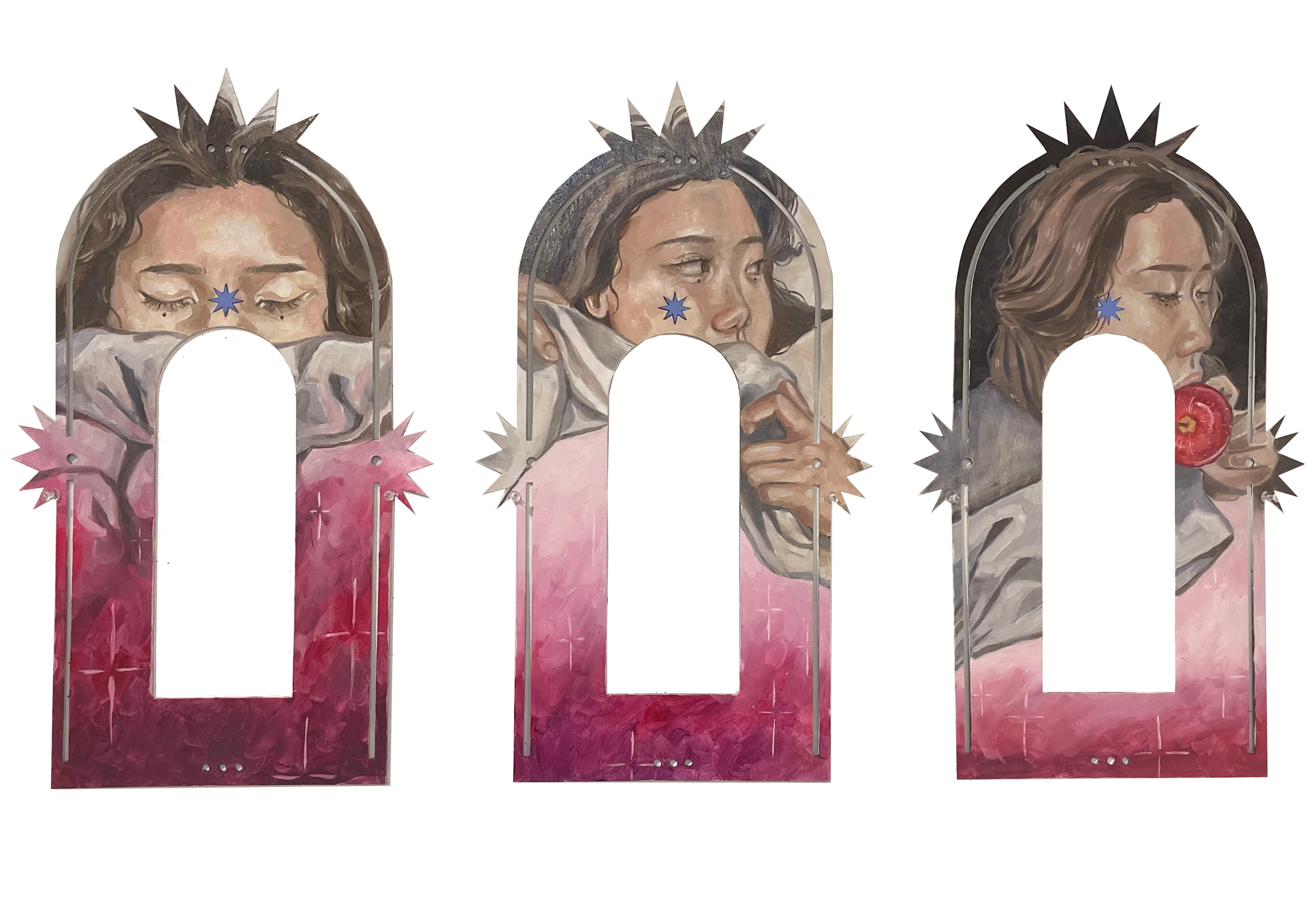 Framed Fable / Paint on Wood / Spring 2022