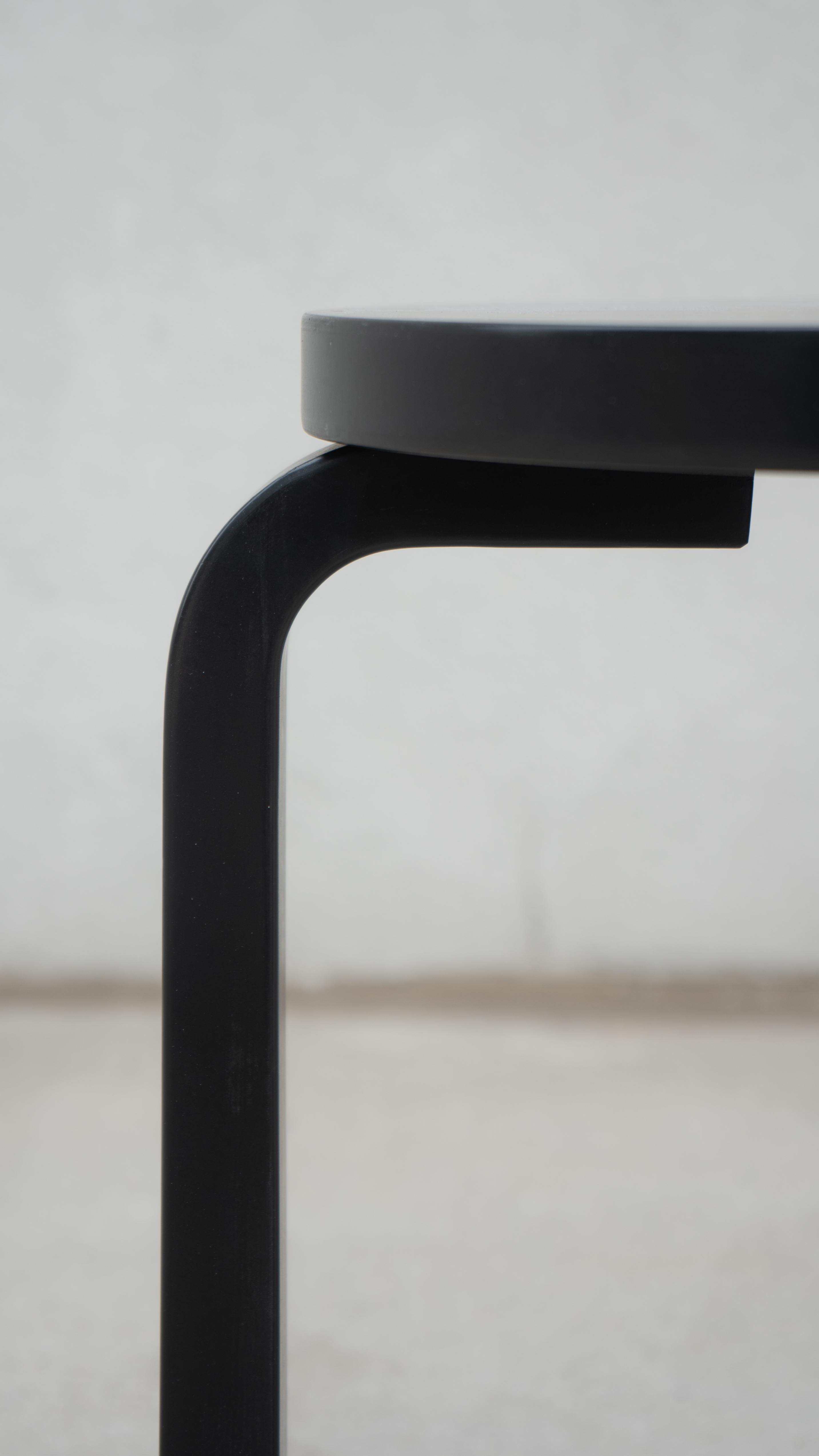 SWEETERFAT ALVAR AALTO ARTEK STOOL E60, STACKING BENTWOOD STOOL 