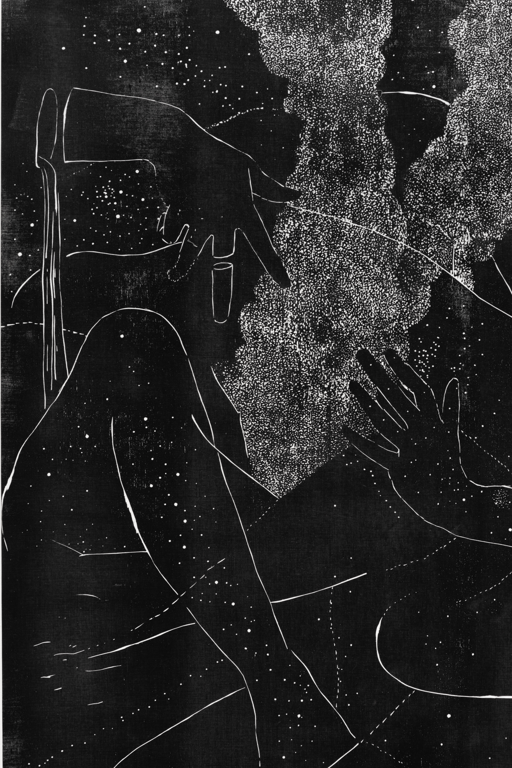 A Being of Many Beings (detail), 2024.