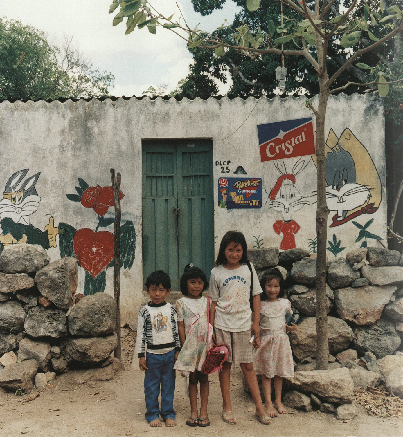 Mucuyuche, Yucatán. Painted Walls of México by Phyllis La Farge & Magdalena Caris