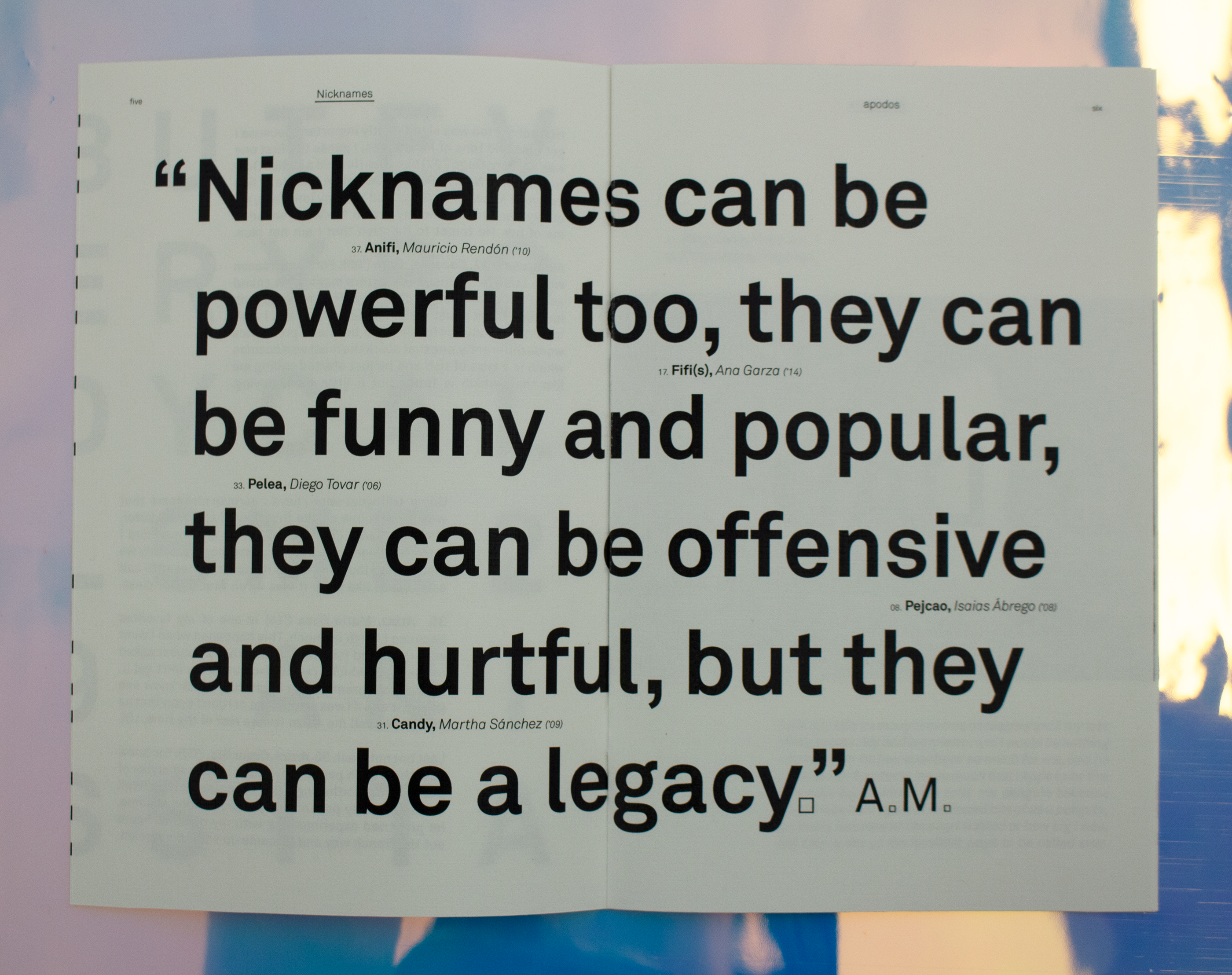 Nicknames Niss Design