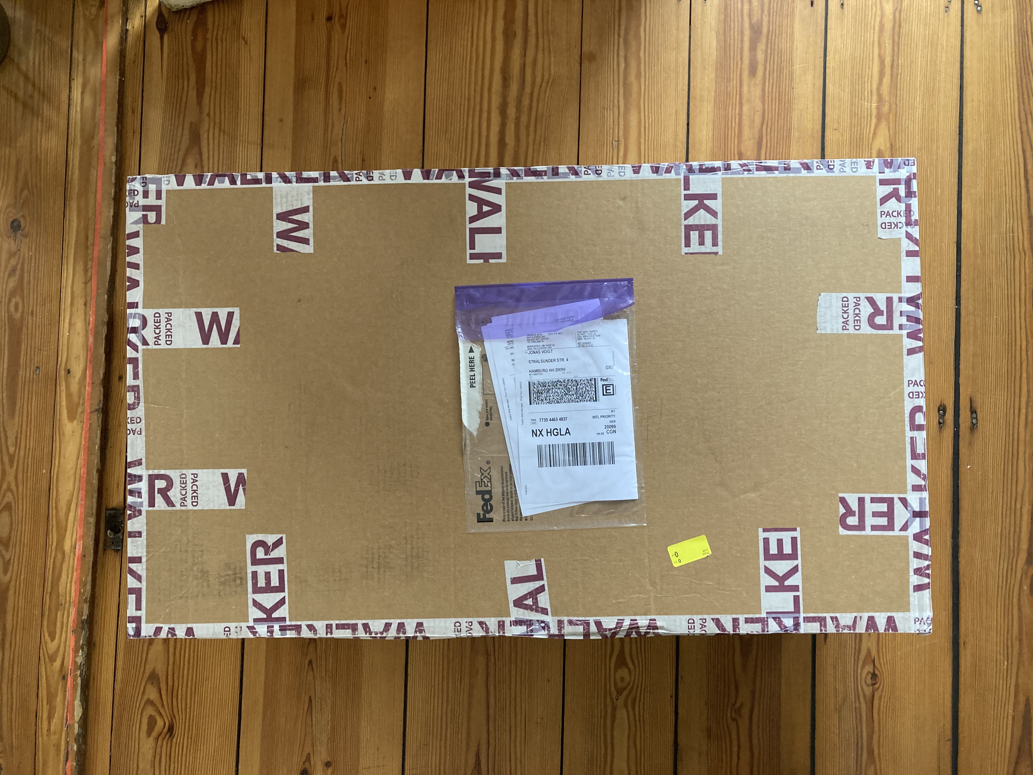 21/04/27 Walker Art Center send us back parts of Raising Robotic Natives 