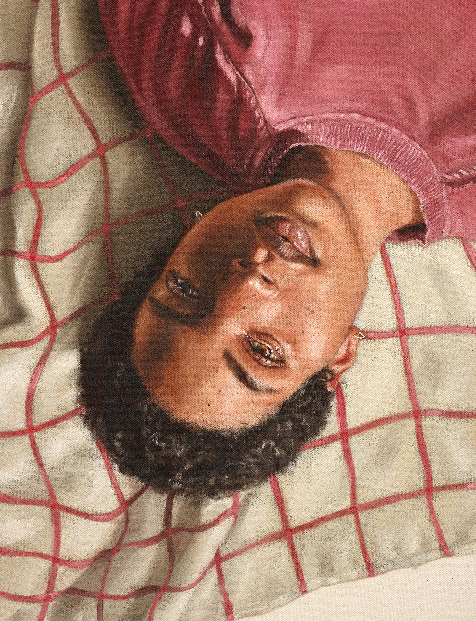 An Inquiry, Oil on Canvas, 460 x 355mm, 2022