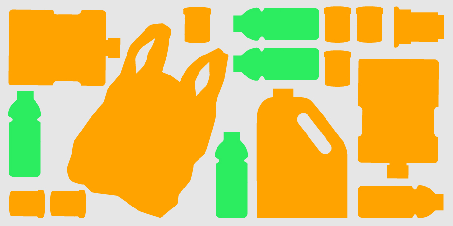 Infograph about Recycling for Funke Interaktiv