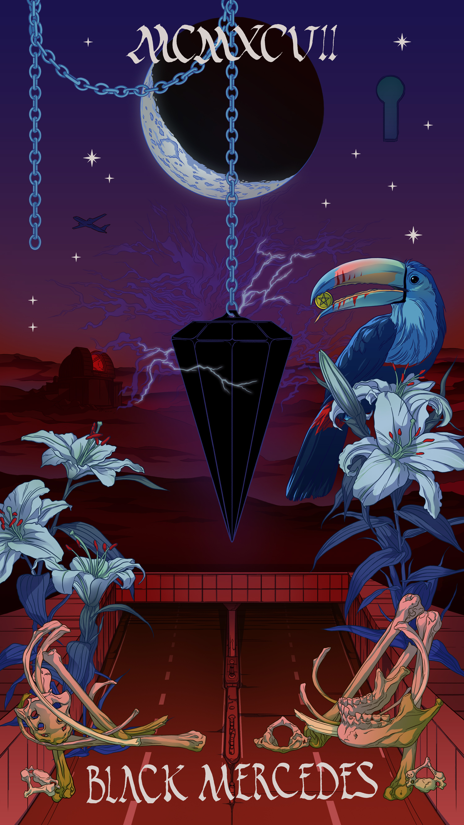 For Niko Hallikainen's 'Black Mercedes' performance, 2020.