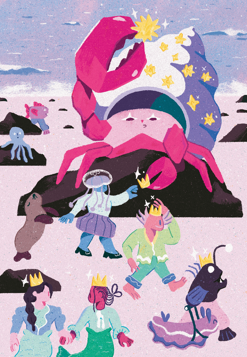 One of my favorites from this year. Look at the lil' sea slug dog!
