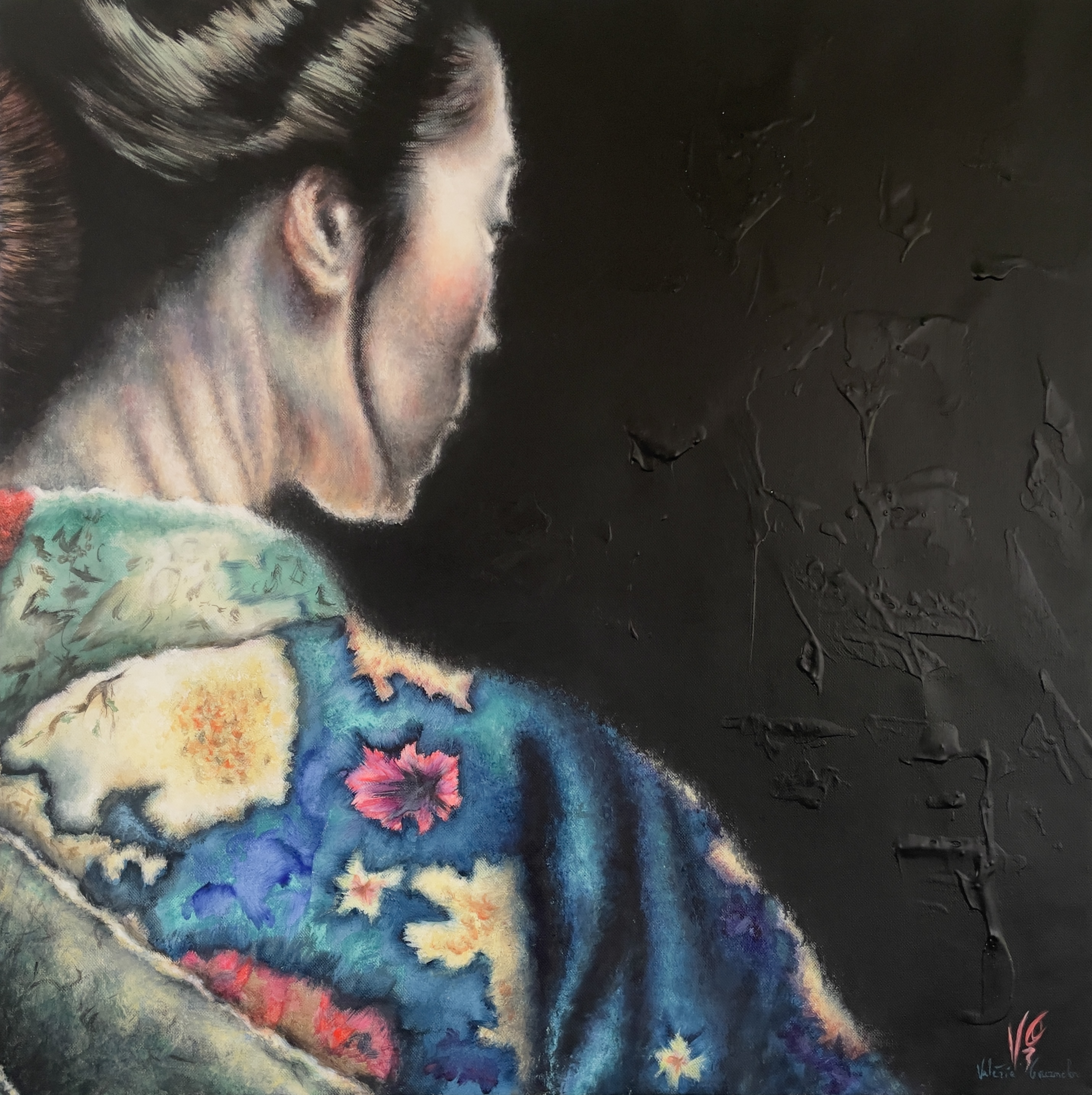 Ne te retourne pas - 60X60 - Disponible
