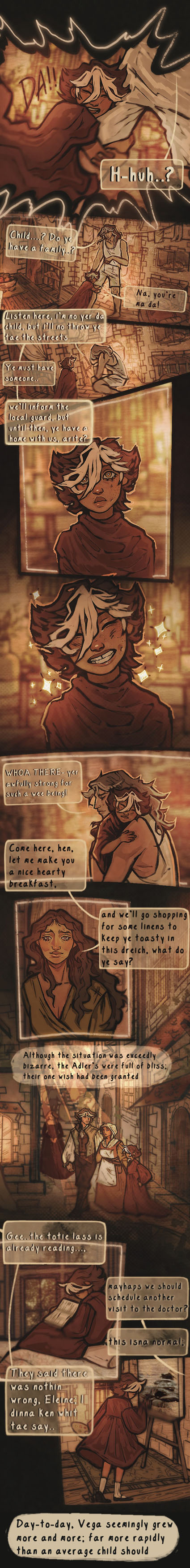 Hiraeth  Digital Illustration, 7&rdquo; x 69&rdquo; , 2022