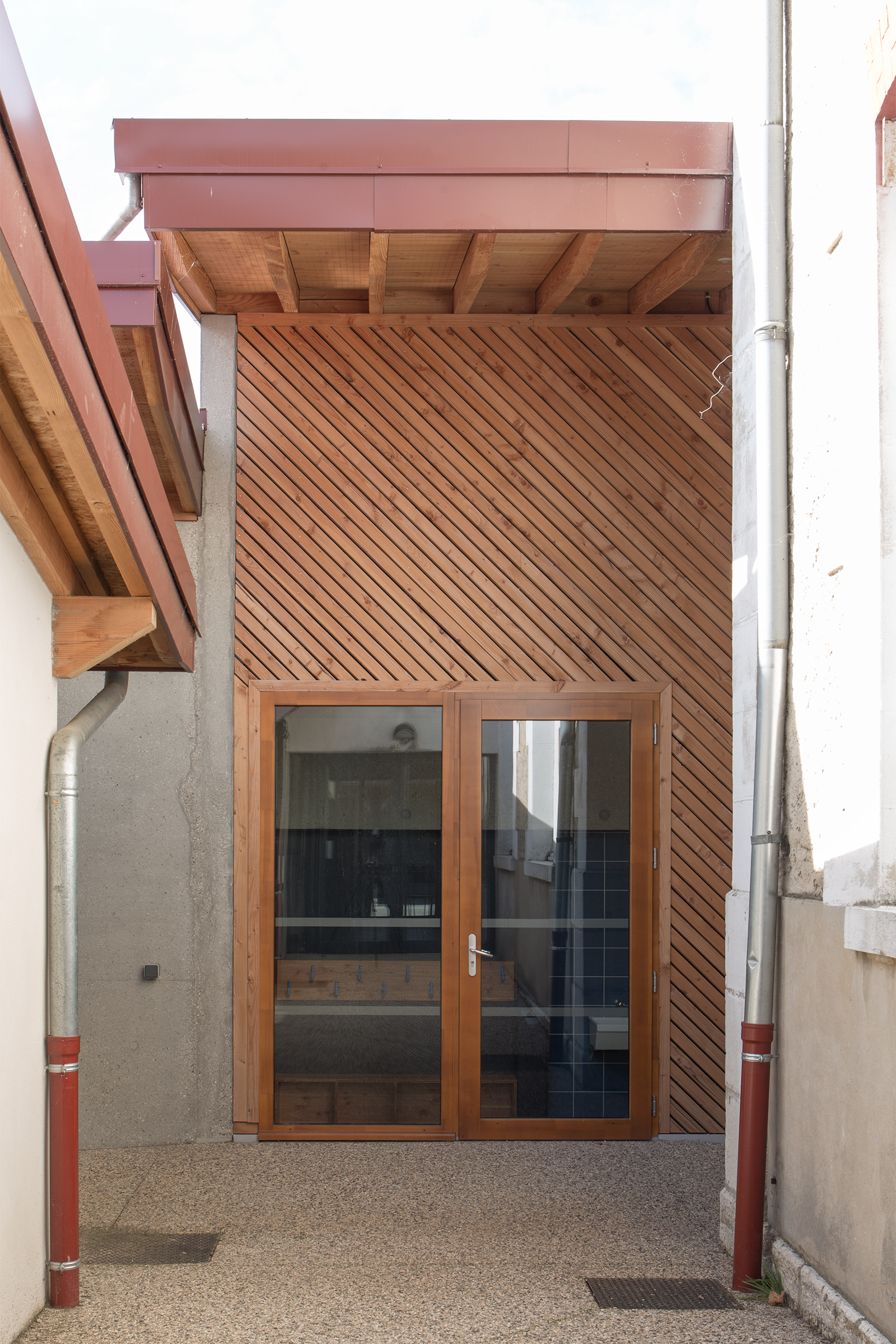 Restaurant scolaire et accueil périscolaire, Avressieux, Atelier ANKHA