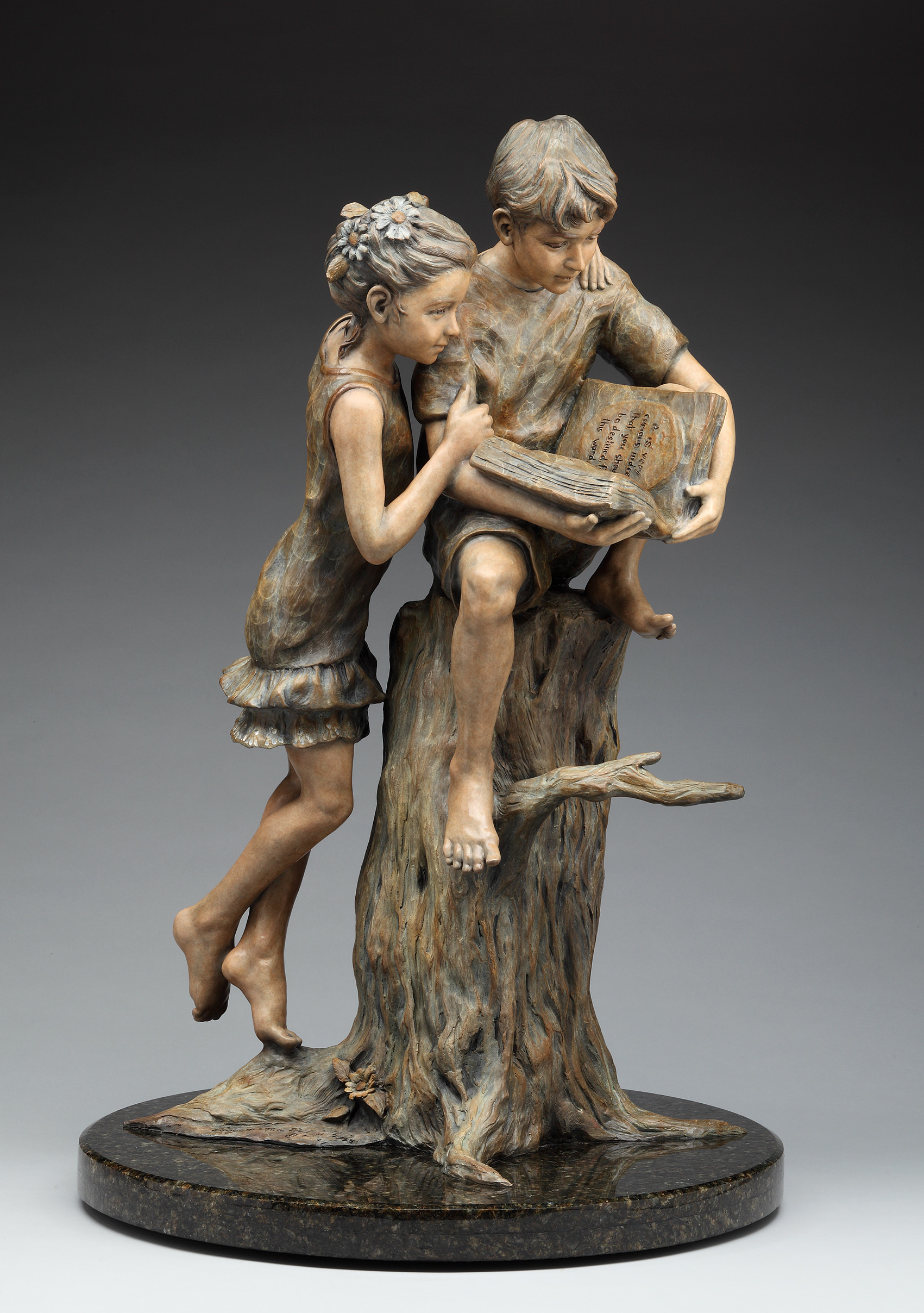 Loving Learning Full Frontal Right View by Angela Mia