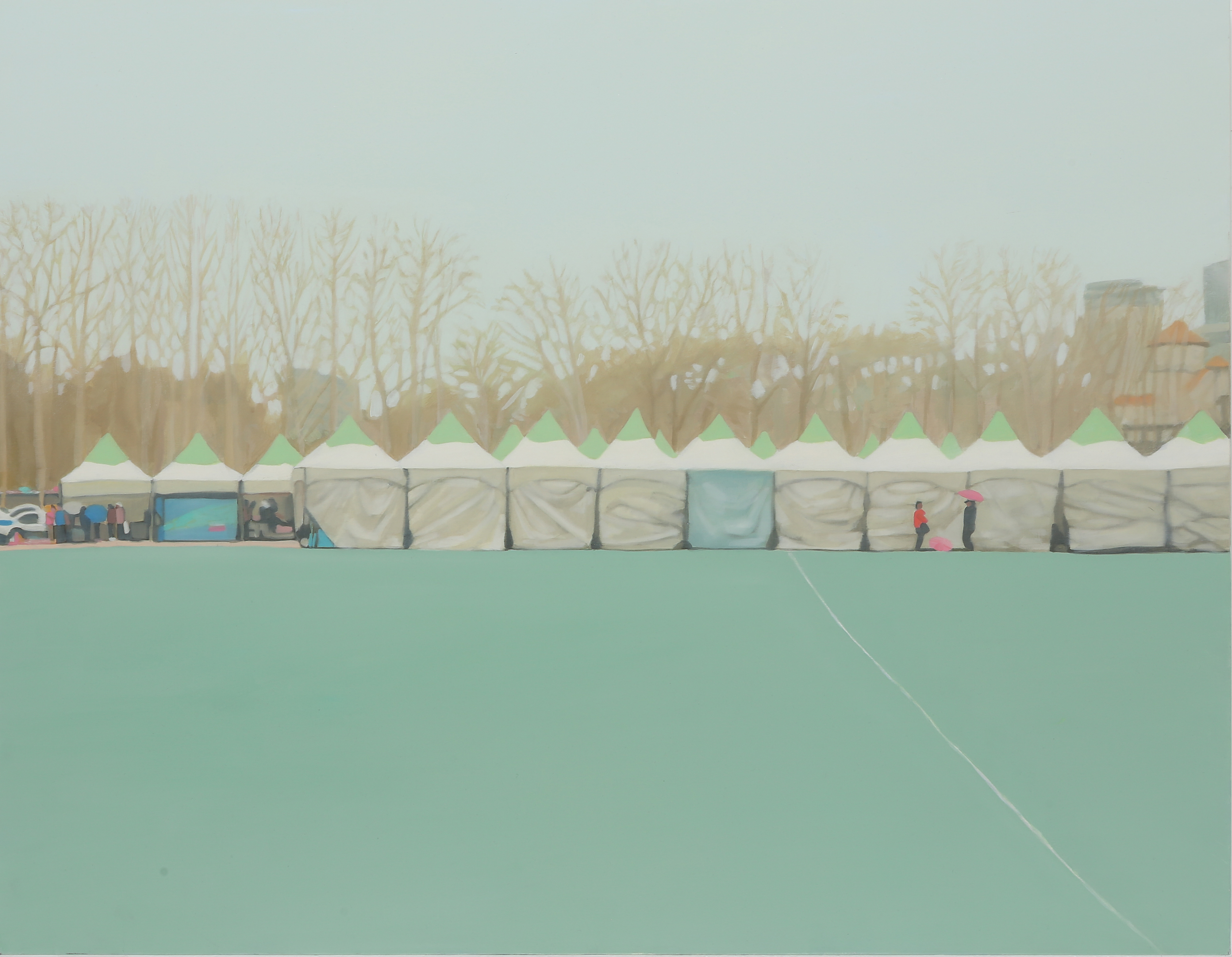 〈Landscapes〉, Oil on canvas, 91.0x116.8cm, 2013