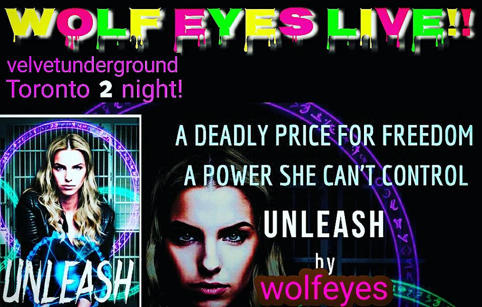 Rainy night Toronto duo gig at the oddly named Velvet Underground then new club in Toronto, where the staff were confused by us putting "Sis Ray +1 and Sweet Jane + 3" on the guest list. Still banging from the ultimate hammer party night, we forgot to set up merch and show up for the other bands. Frozen night indeed.