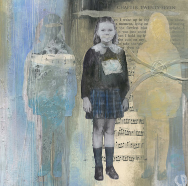 Chapter Twenty-Seven 2011  Mixed media on board 12" x 12"