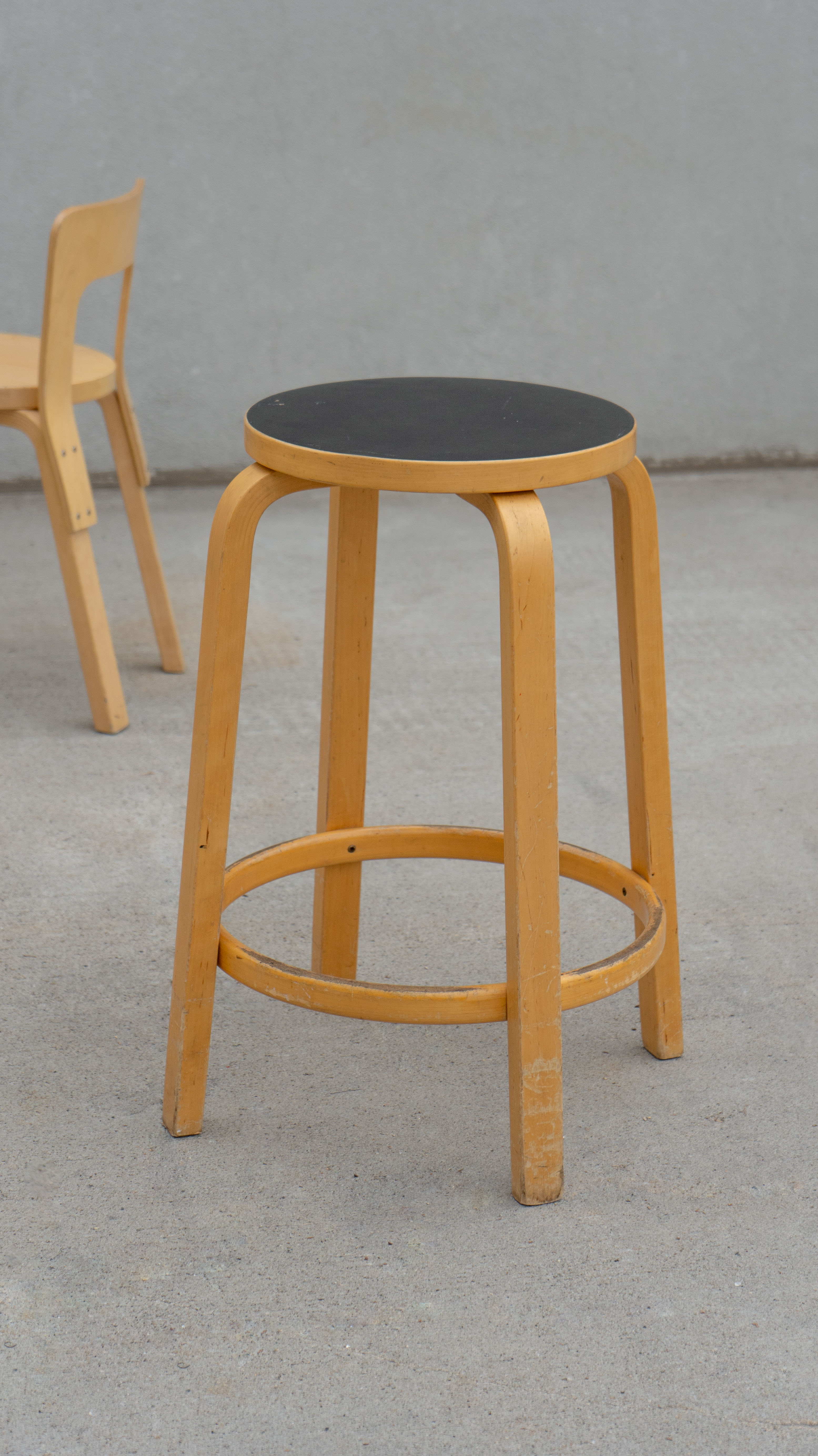 sweeterfat Alvar Aalto artek stool 64 1970s