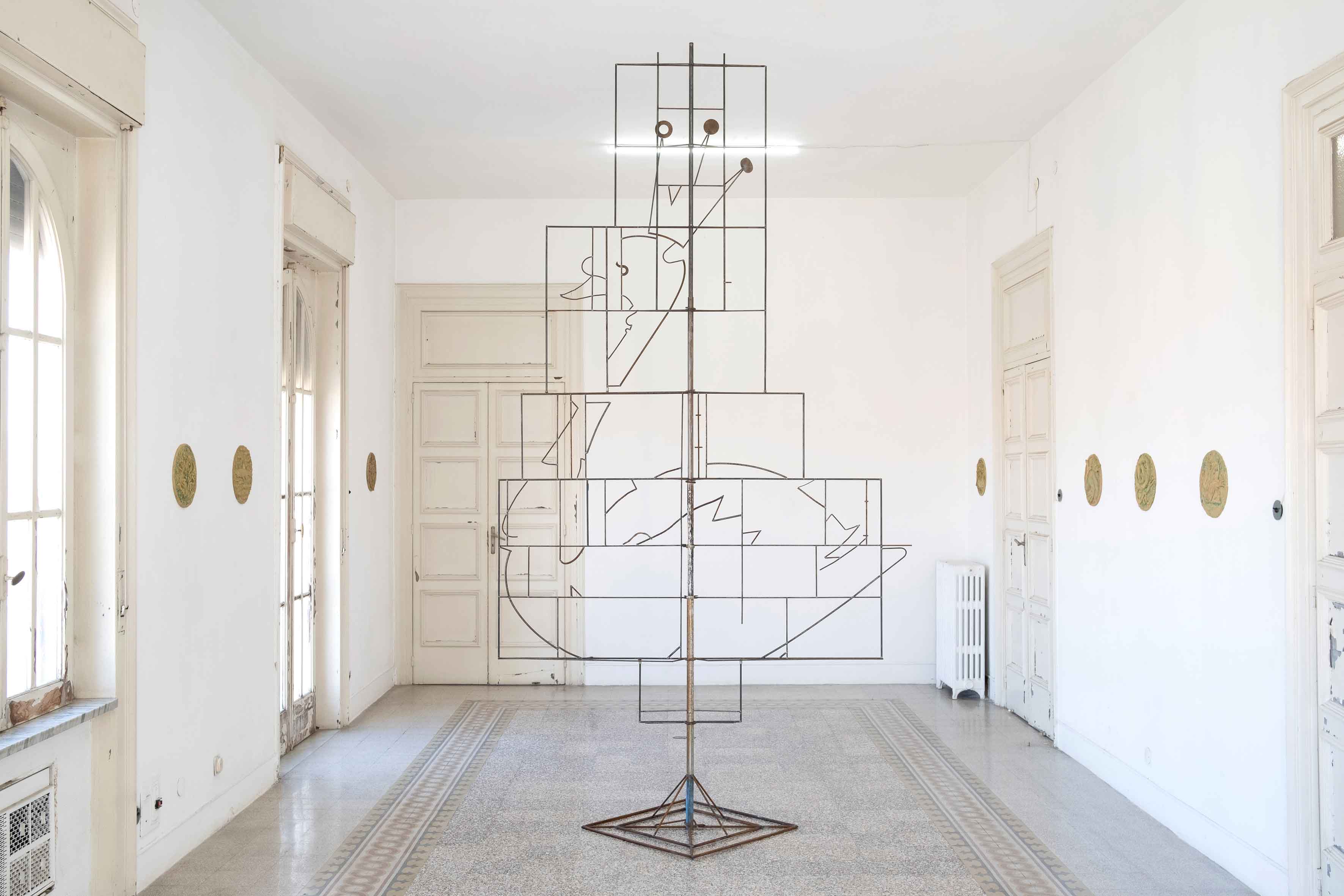 ANTÉNA by MARTIN CHRAMOSTA at CASSATA DRONE curated by G. OLMO STUPPIA [from 20240403 to 20240518] [Photo: Adriano La Licata]