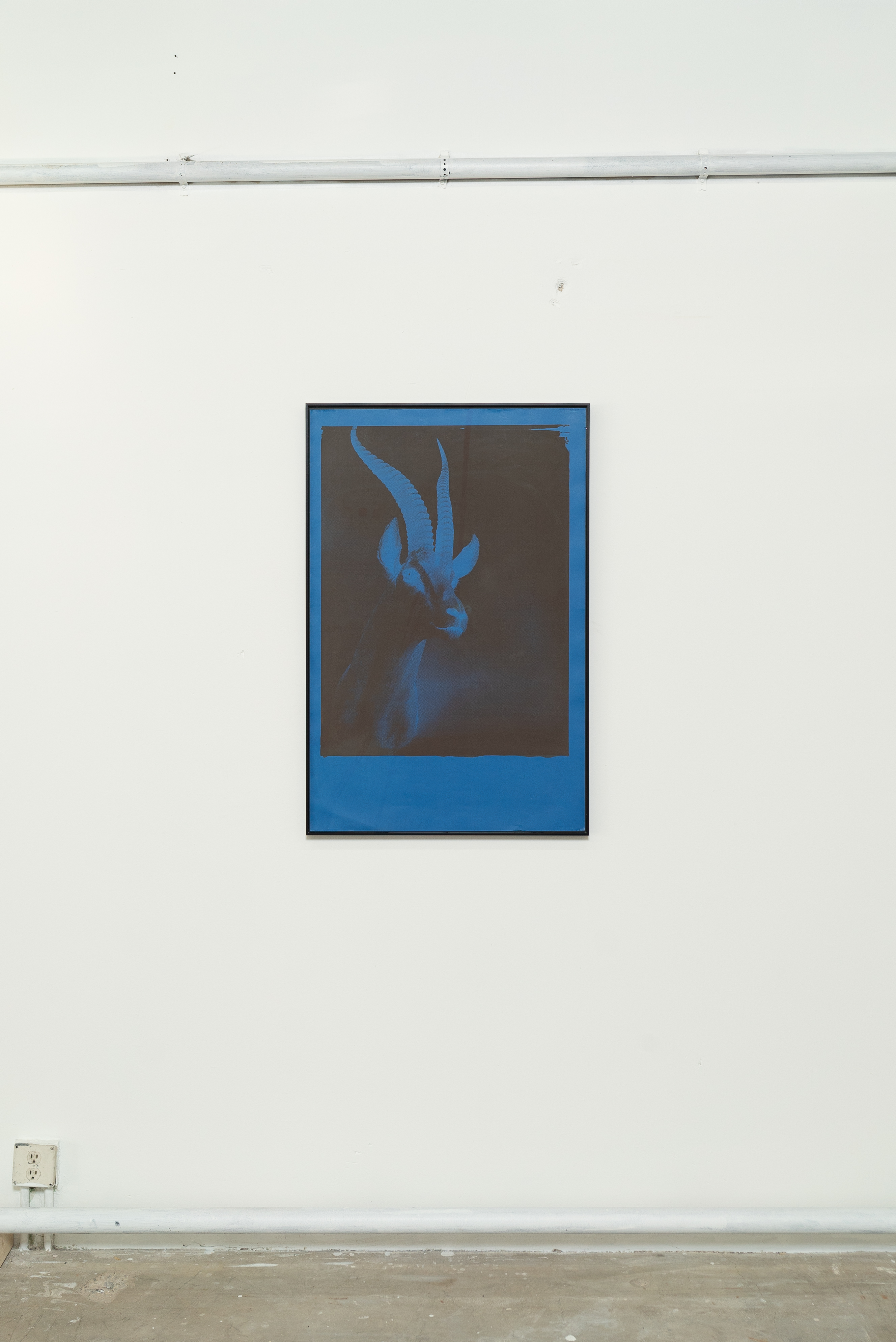 Euan Macdonald, If a City Can Become a Ghost. Screen print on paper. c 2018.