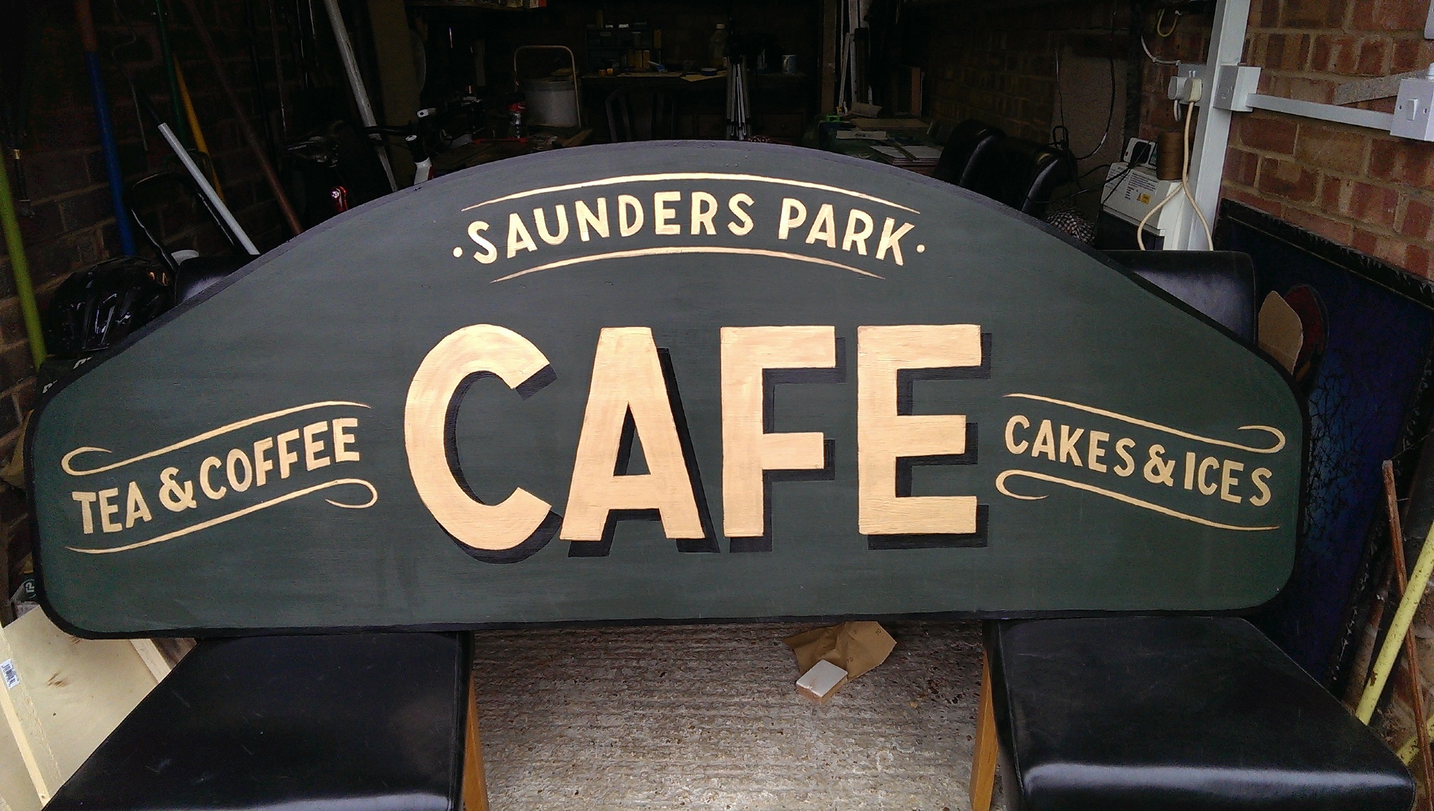 SAUNDERS PARK CAFE — Jon May