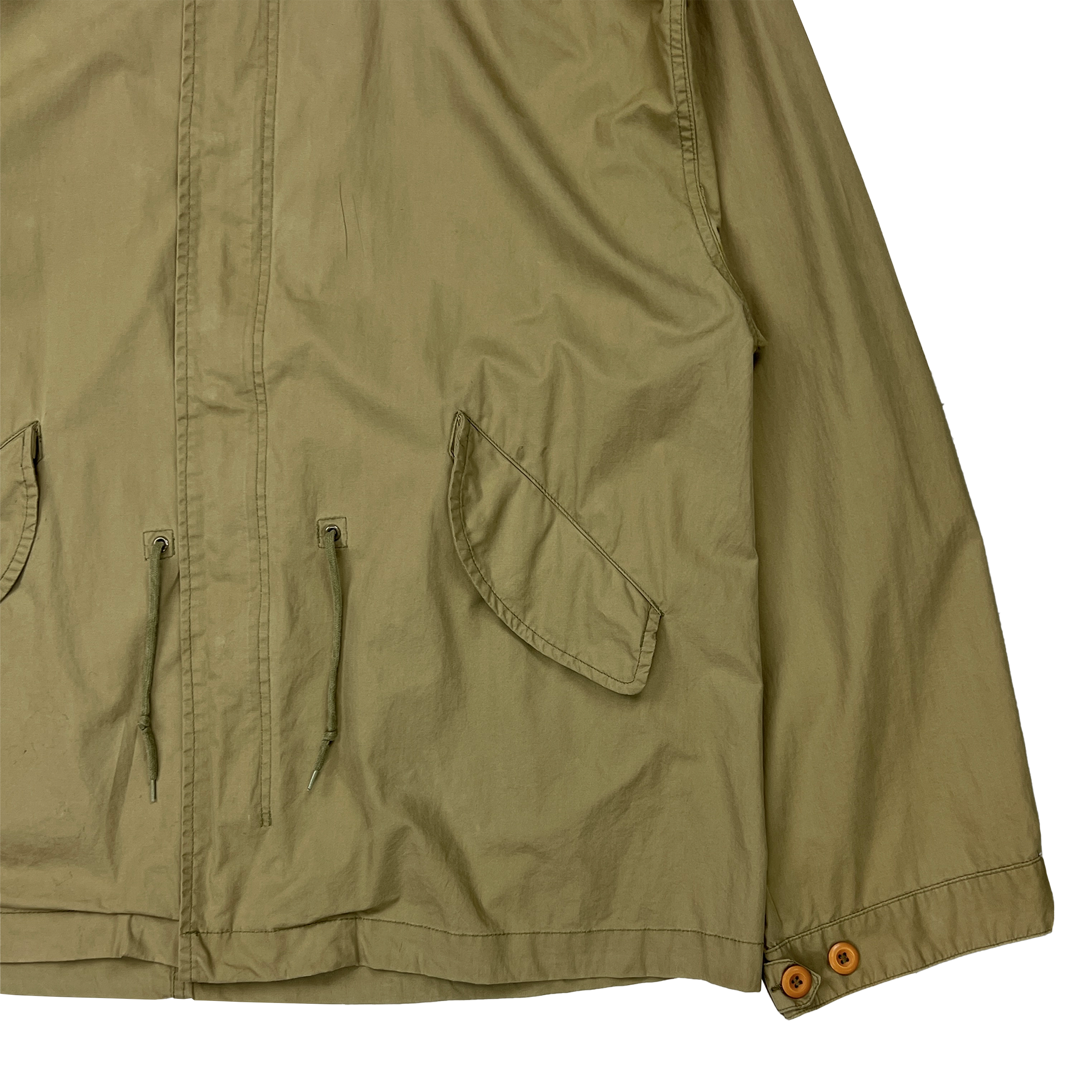 HELMUT LANG マウンテンパーカー M 1999年製 オリーブグリーン Helmut Lang, S/S 1999 Cropped M-51 Parka - LA NAUSÉE
