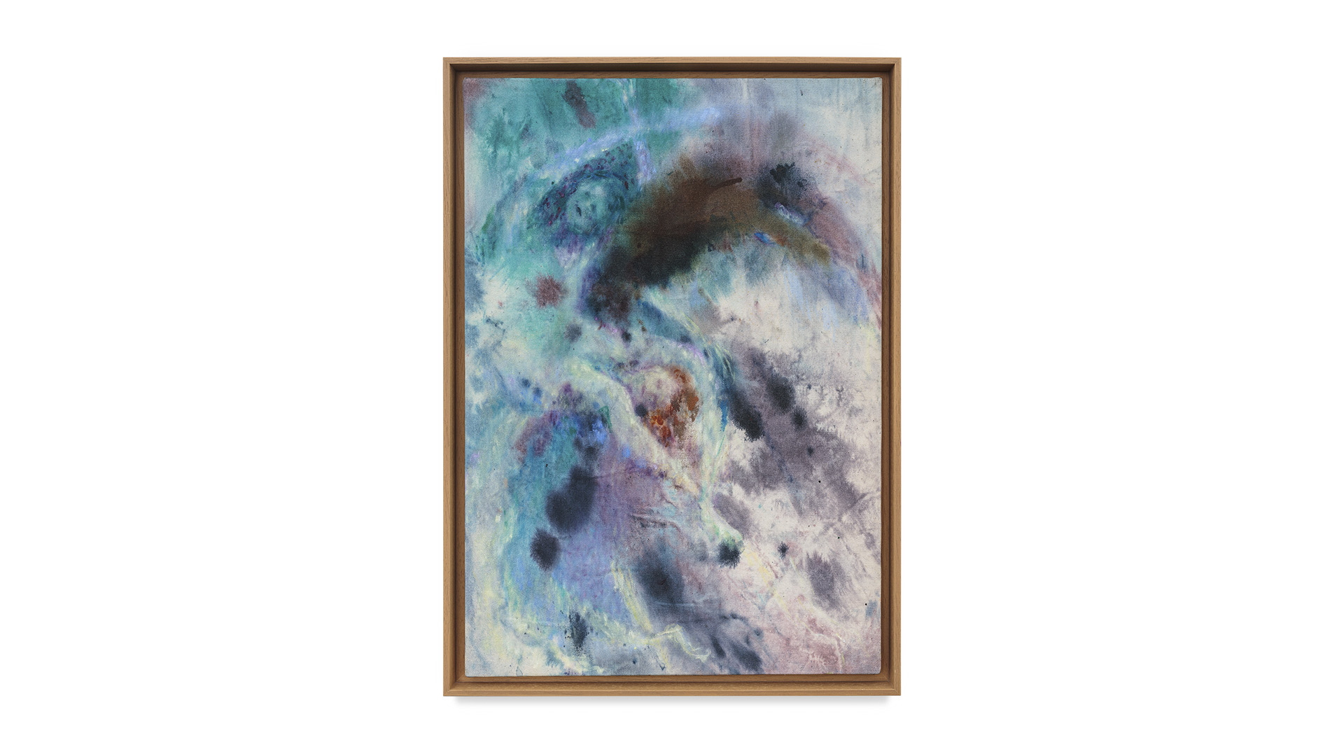 I Know Your Type, 2024, ink and oil on canvas, 50&thinsp;×&thinsp;35 cm