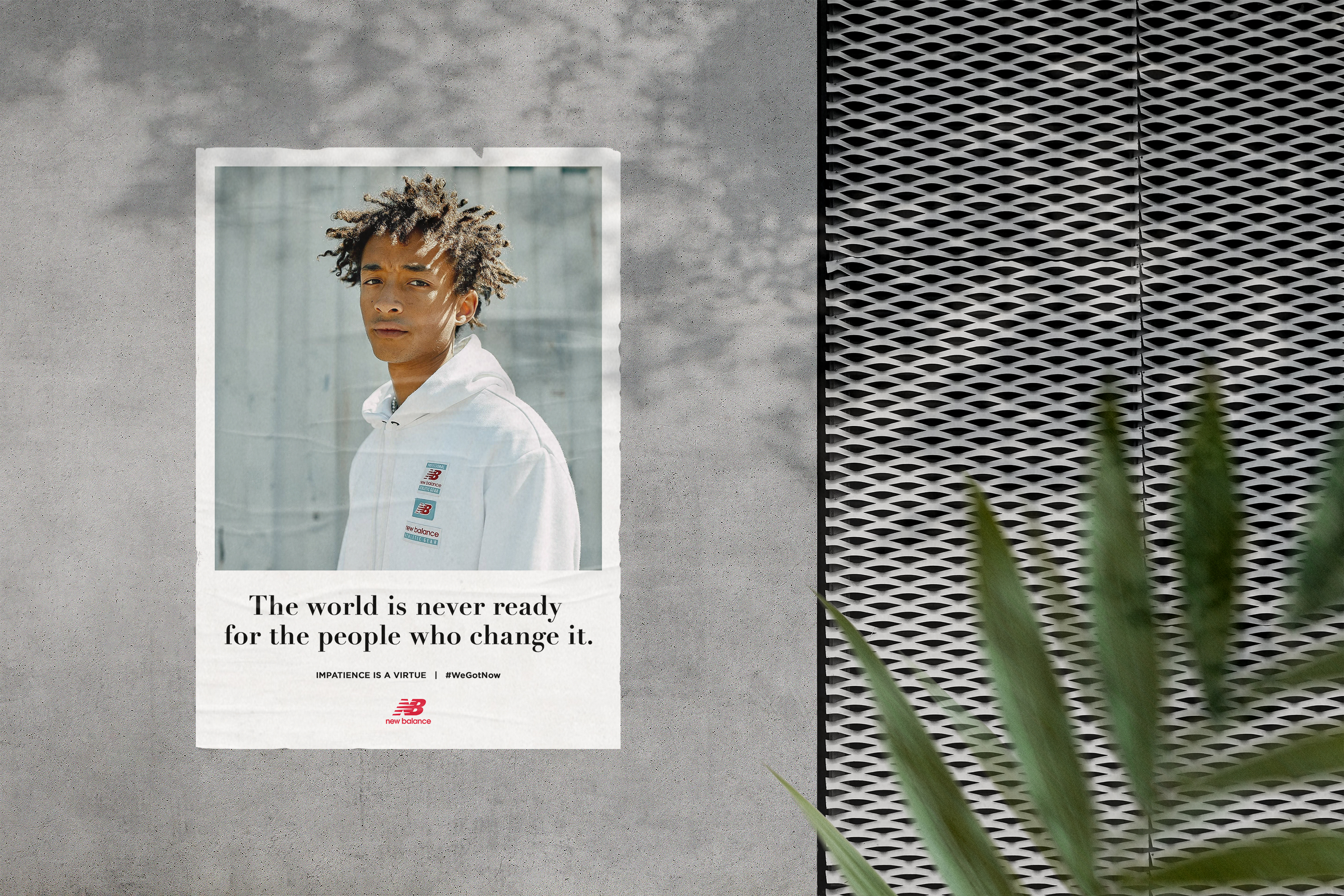 Jaden Smith says 'impatience is a virtue' for New Balance