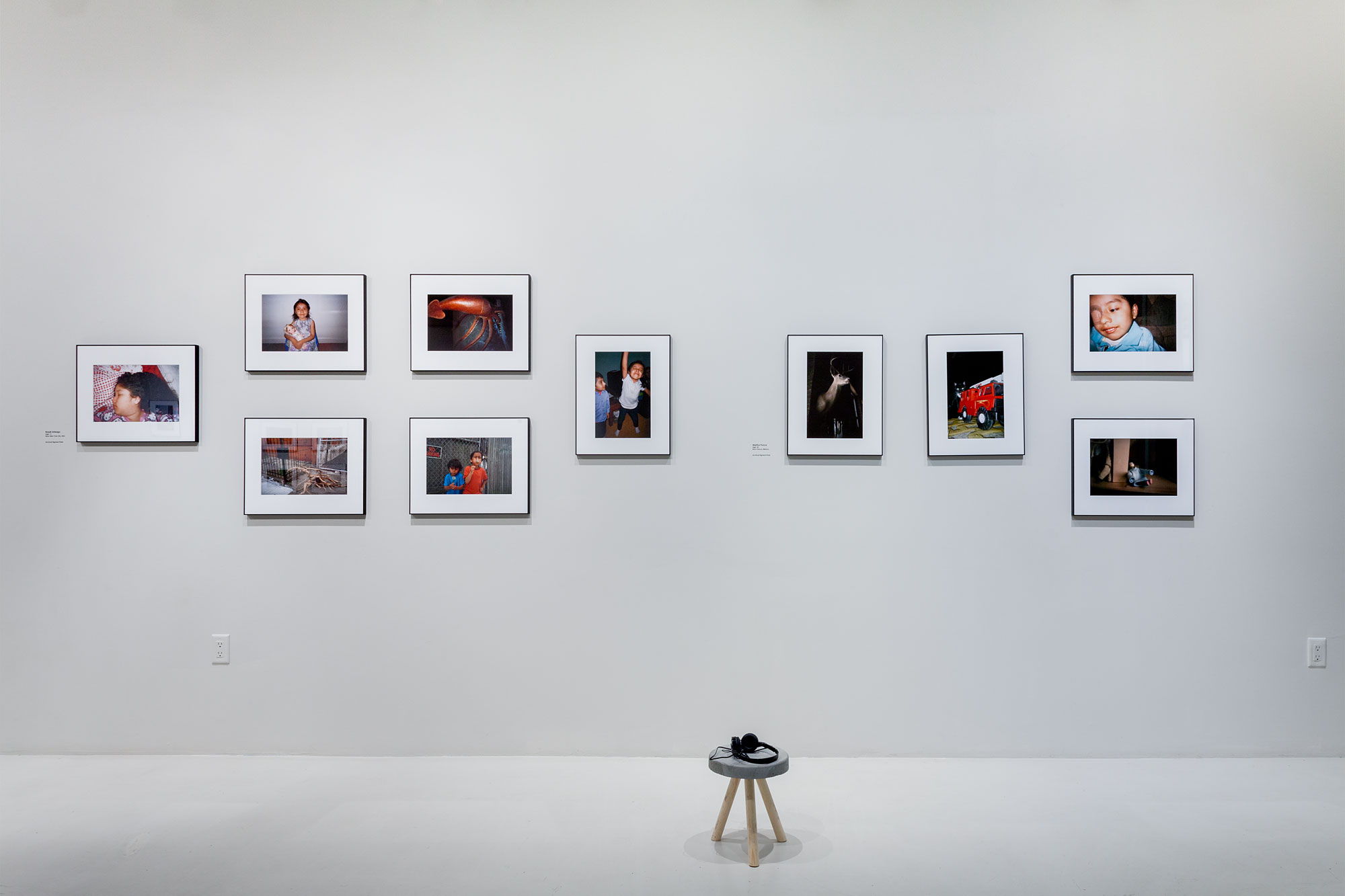 Installation shot, Here There, Acá Allá 2013