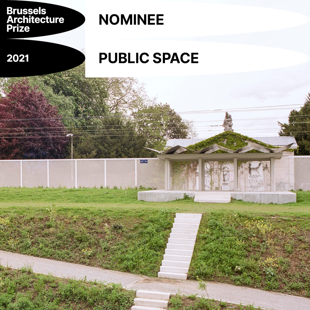 08.21 | Brussels Architectural Prize - Pocket Park La Halte nominé !