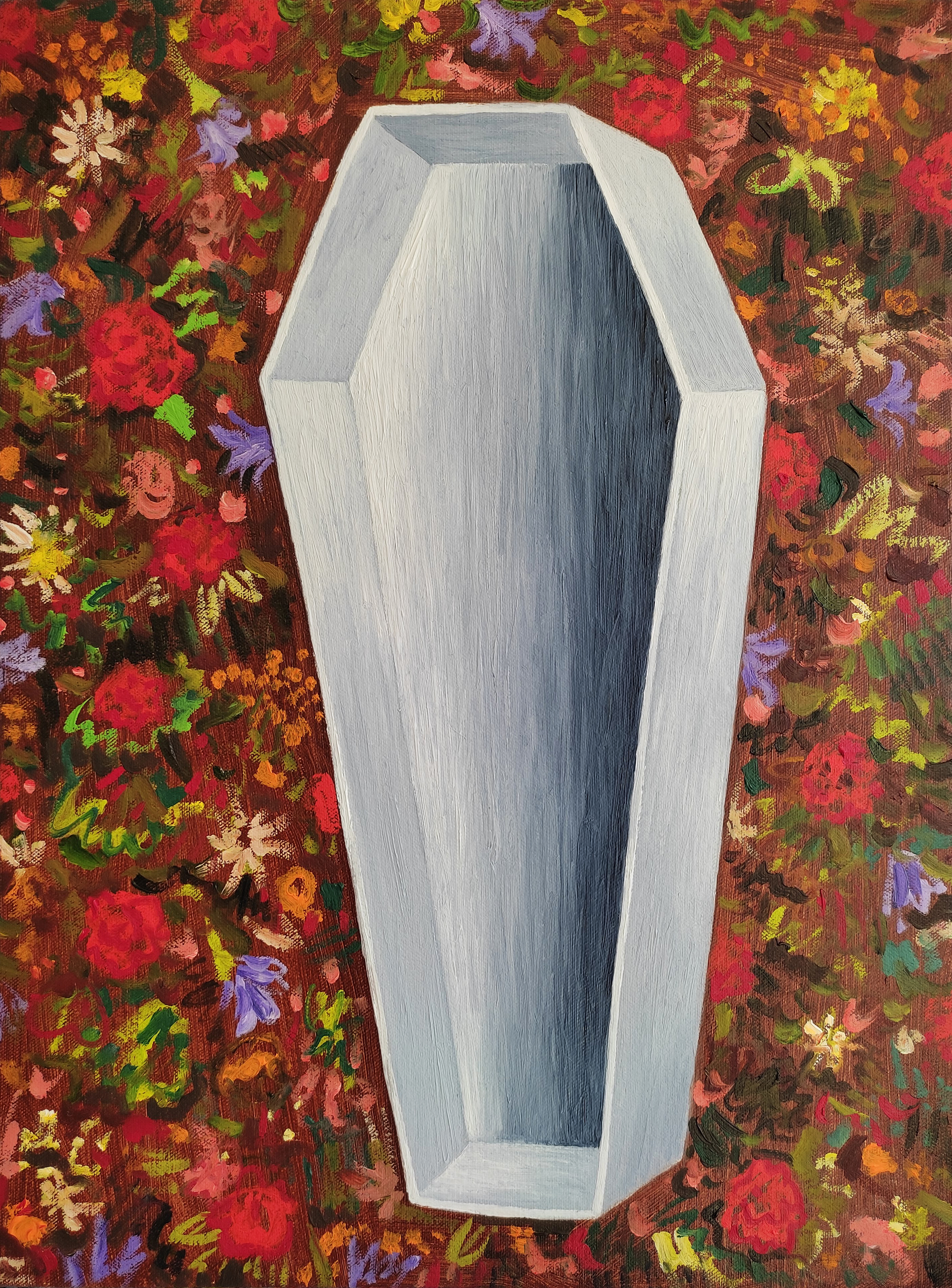 Caixãozinho #4, 2021óleo sobre tela40 x 30 cm