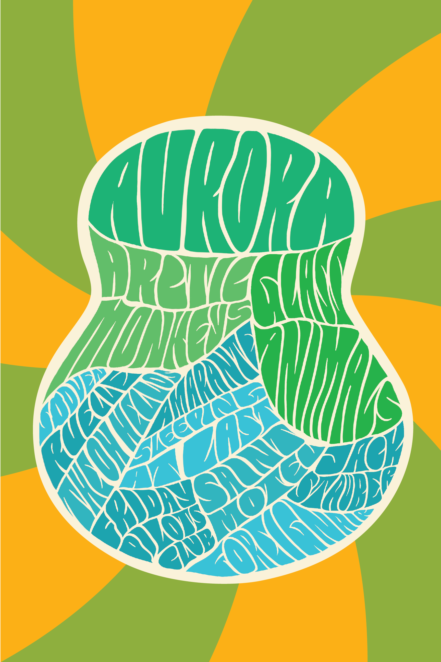 Side Wanderlust Poster: Attending Artists